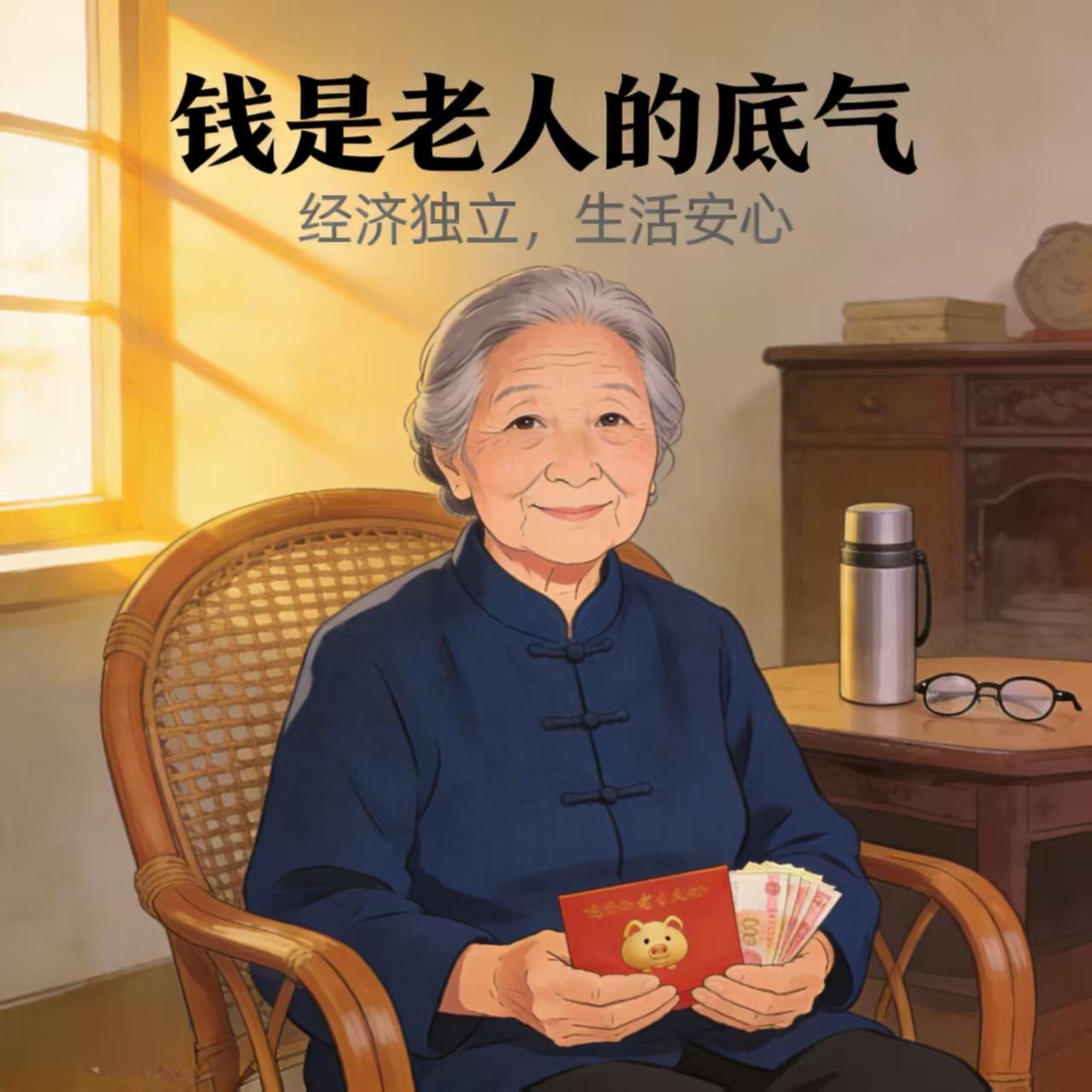 人老了，钱就是命！养老金密码到底该不该告诉子女？90岁老人的做法，太清醒了

大