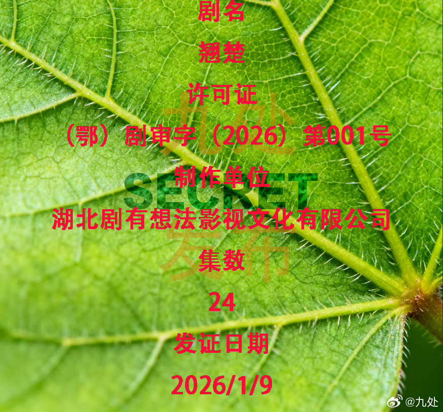 陈都灵和周翊然的翘楚过审了诶，才24集，这追剧体验估计会不错。 