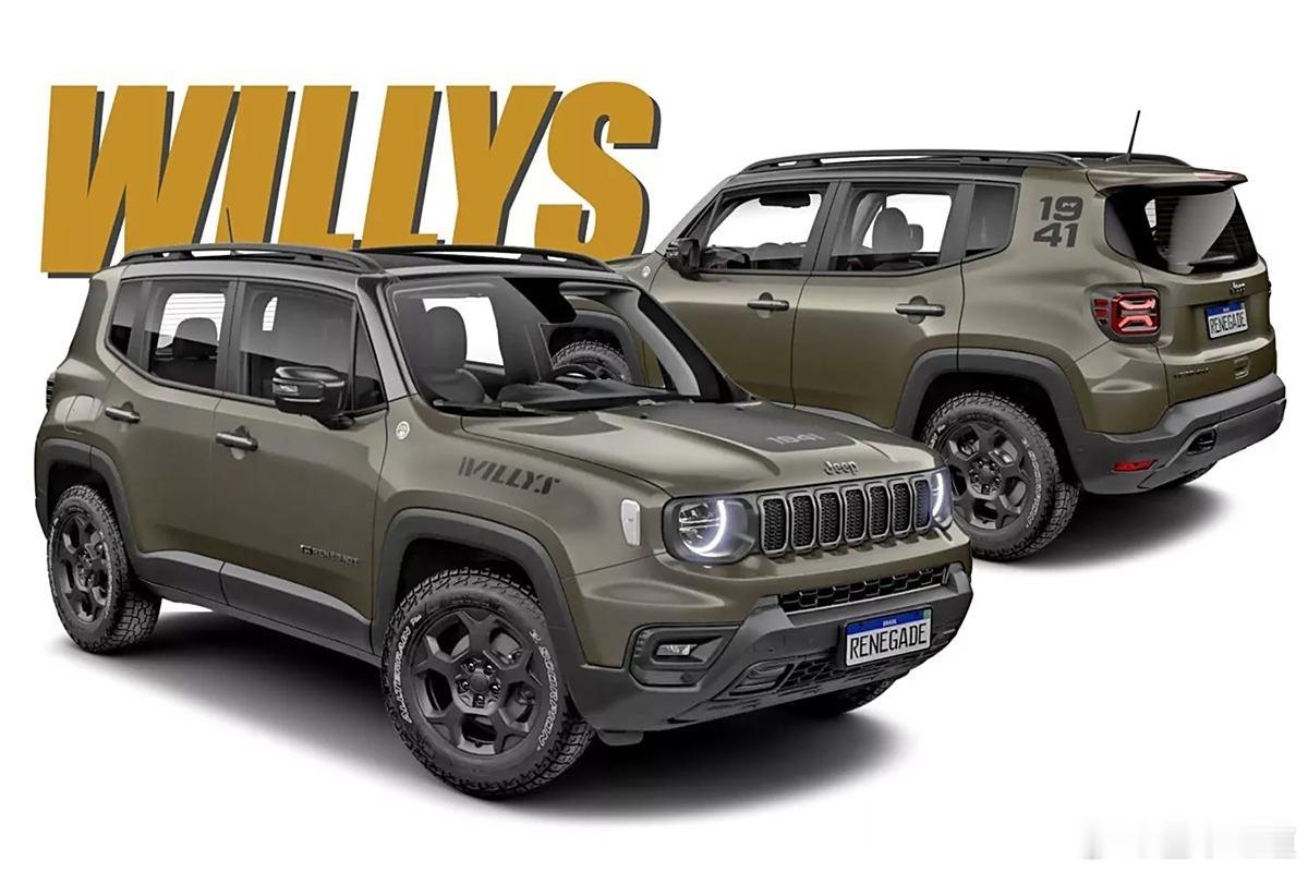 #懂车之道讯#日前，Jeep发布了自由侠Willys限量特别版的官图，新车将面向