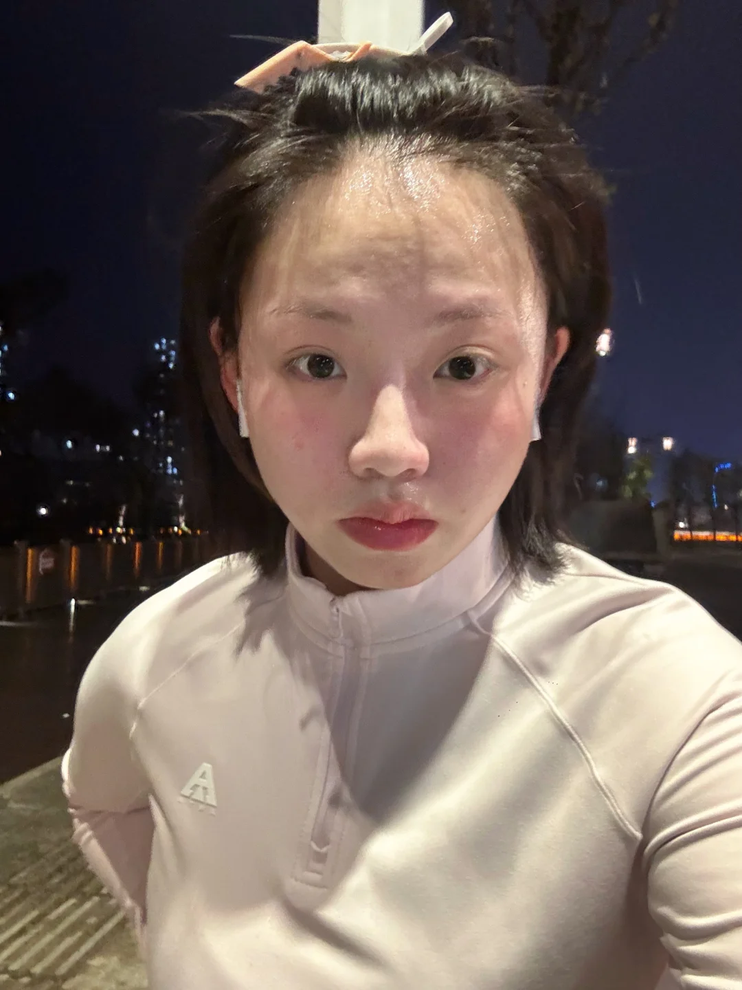 坚持夜跑就会获得…