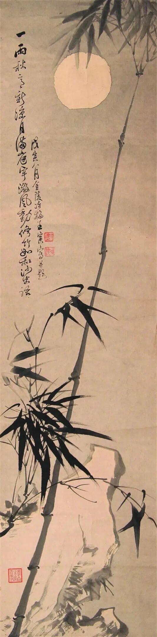 清 王冶梅国画。王冶梅（生卒年不详），清代画家。原名王寅，字冶梅，江苏南京人，是