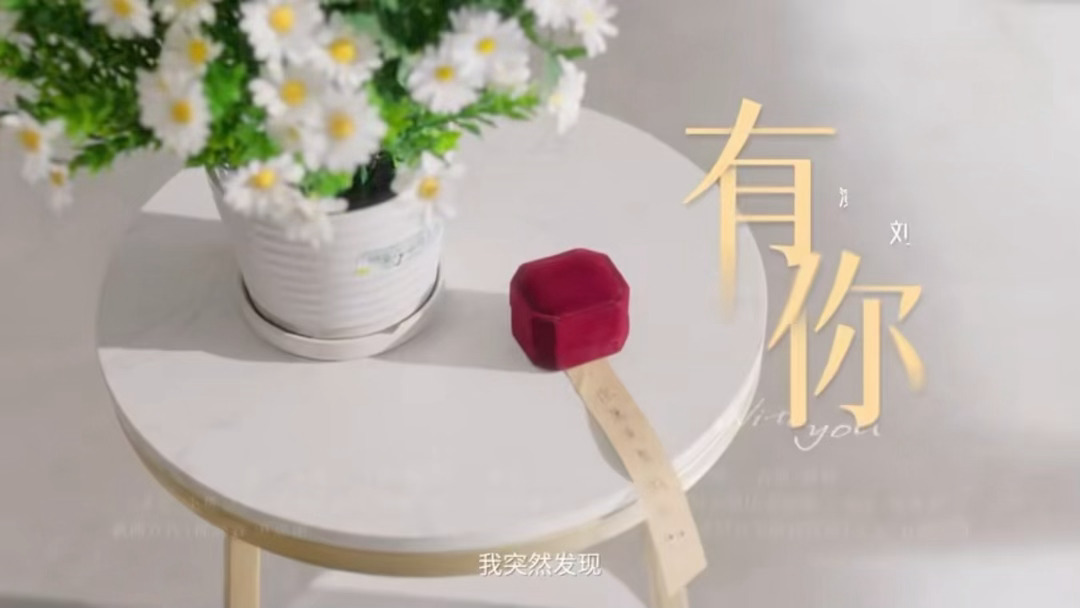 爱情有烟火有你mv上线刘宇宁唱爱情有烟火片尾曲 刘宇宁的声音一出来，那句“送你天