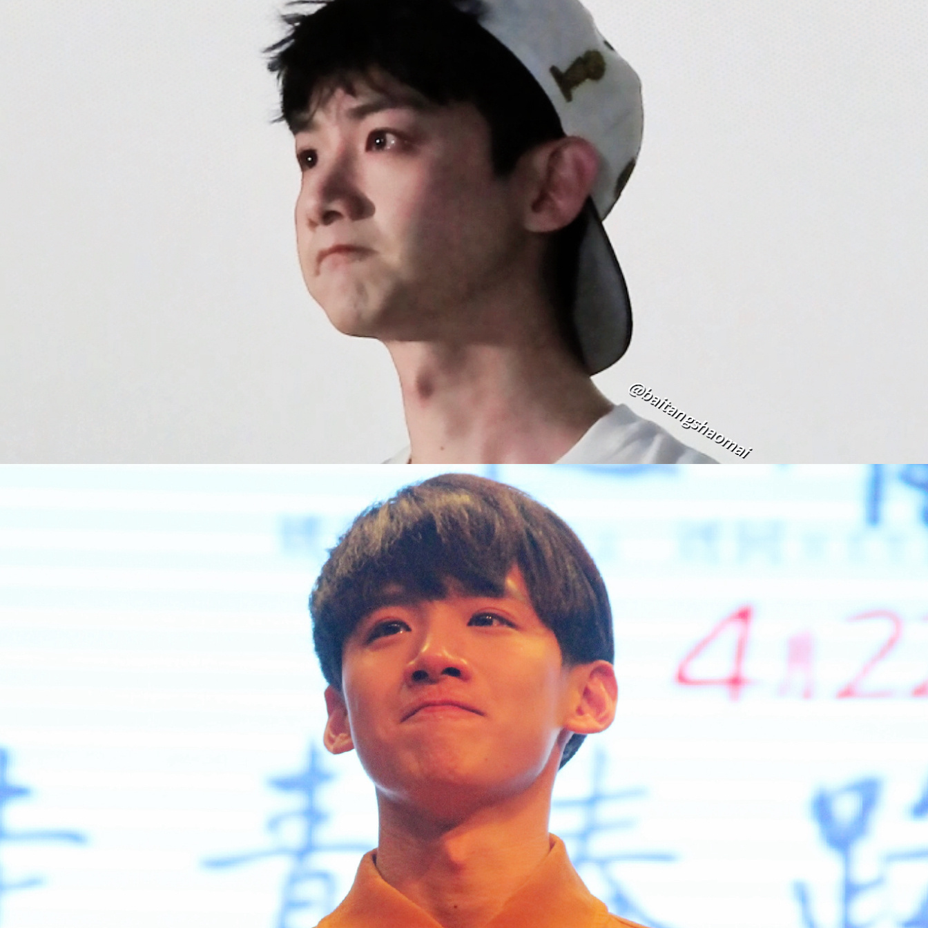 白敬亭  我记得我去的不是青茫路演吧。 