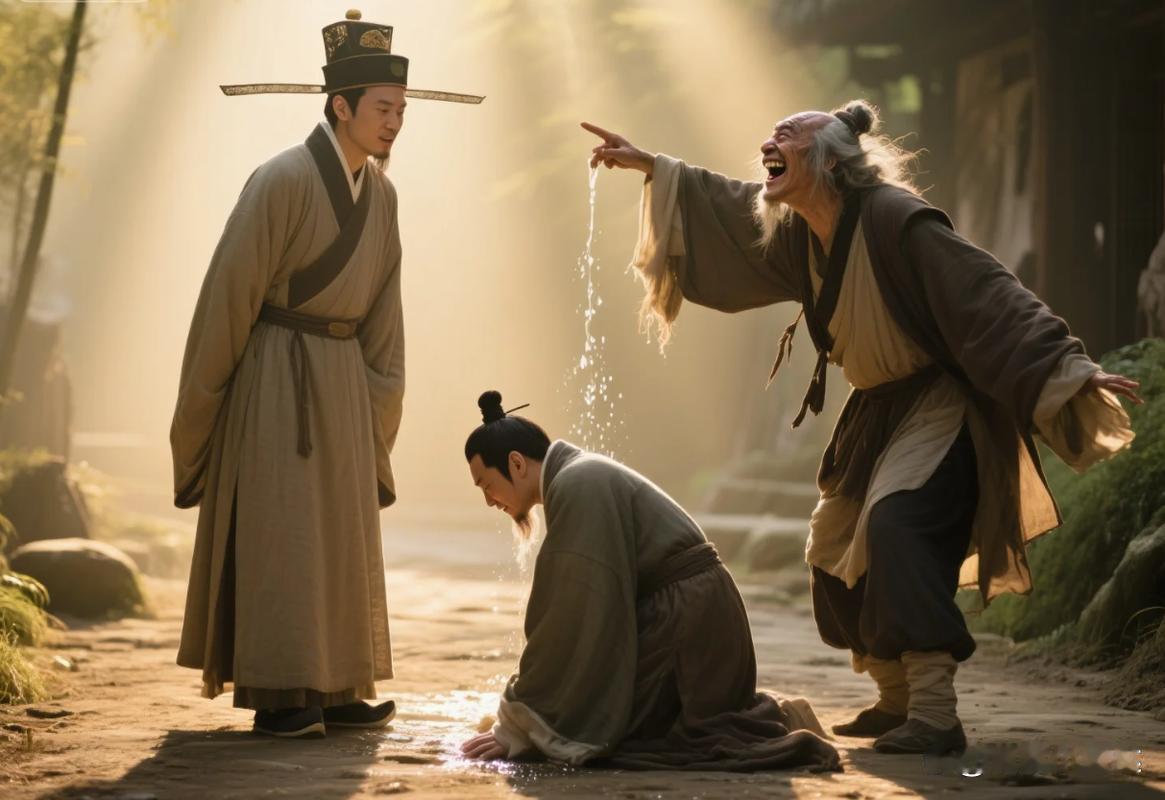 宋代状元被贬岭南，路遇癫狂道士，道士指着他狂笑：“状元郎，你的宰相之位被我一泡尿