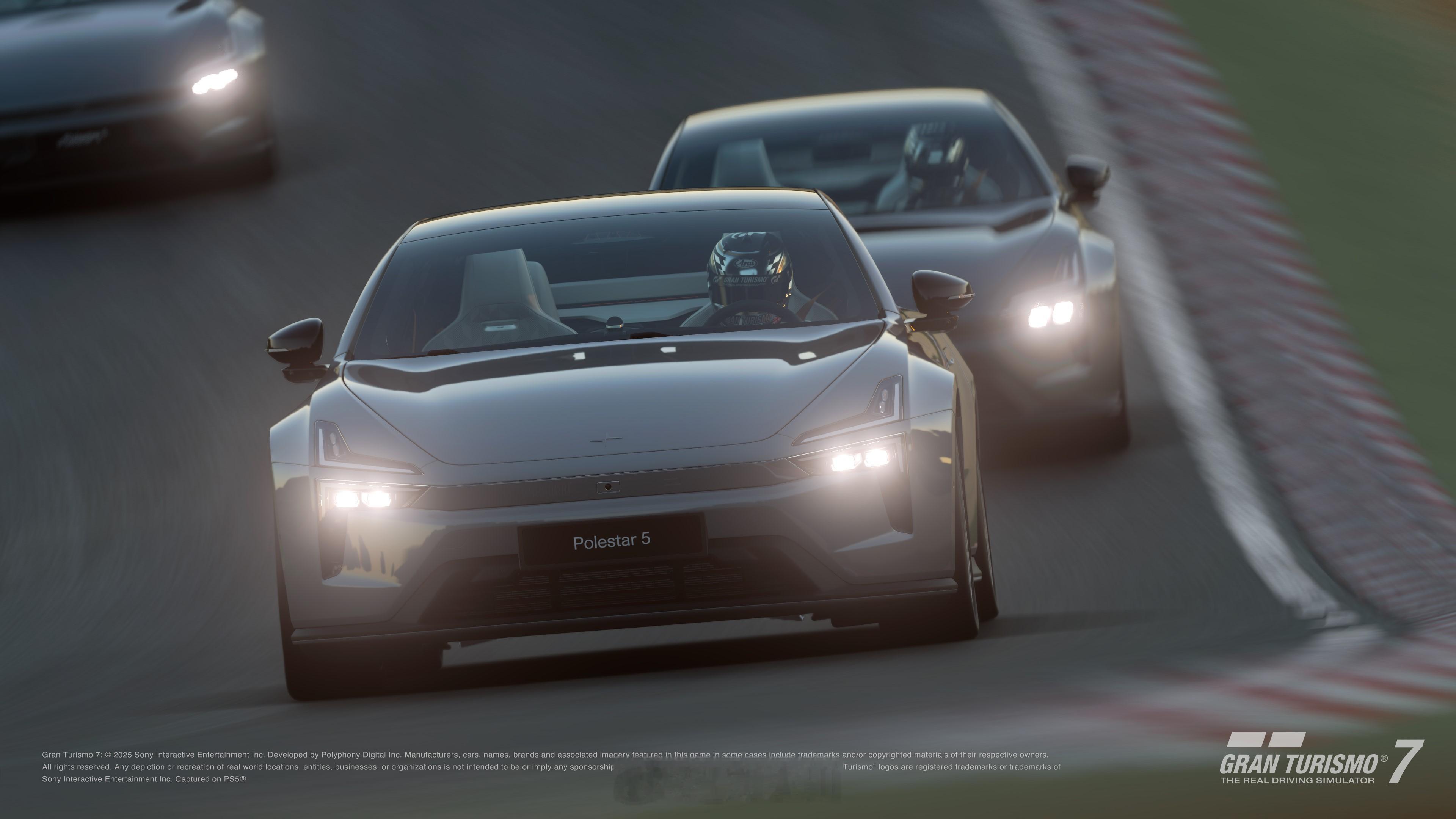 Gran Turismo 7（GT赛车7）中的Polestar 5 