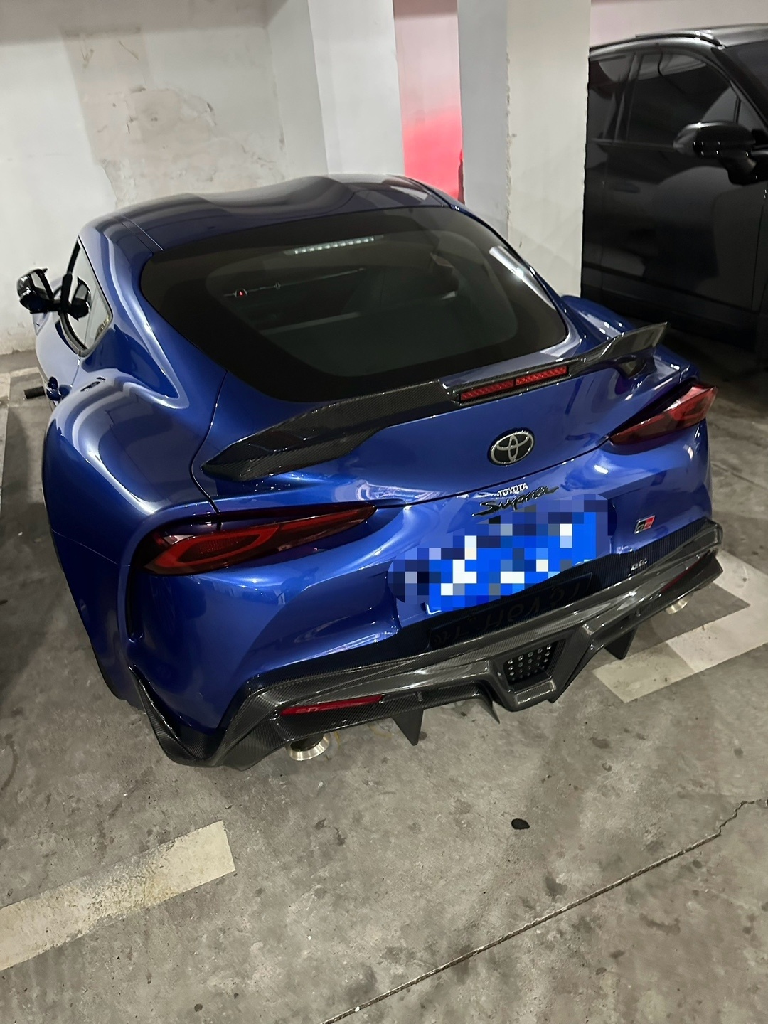 22年底上牌的23款Supra，原版原漆，8000多公里，竟然能卖到50多万，太