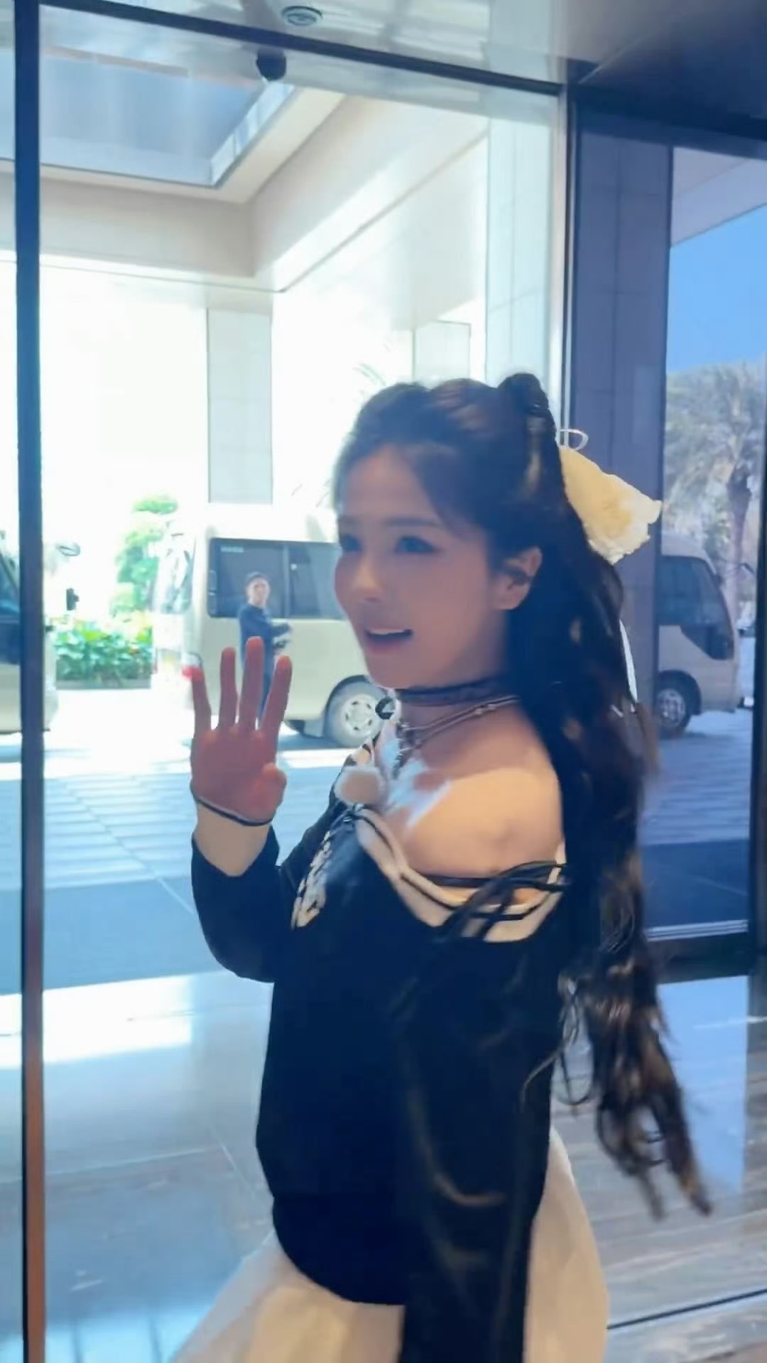 白鹿  白鹿小猫转个圈就能萌翻所有人求领养同款小猫教程白鹿小猫转圈白鹿猫耳公主头