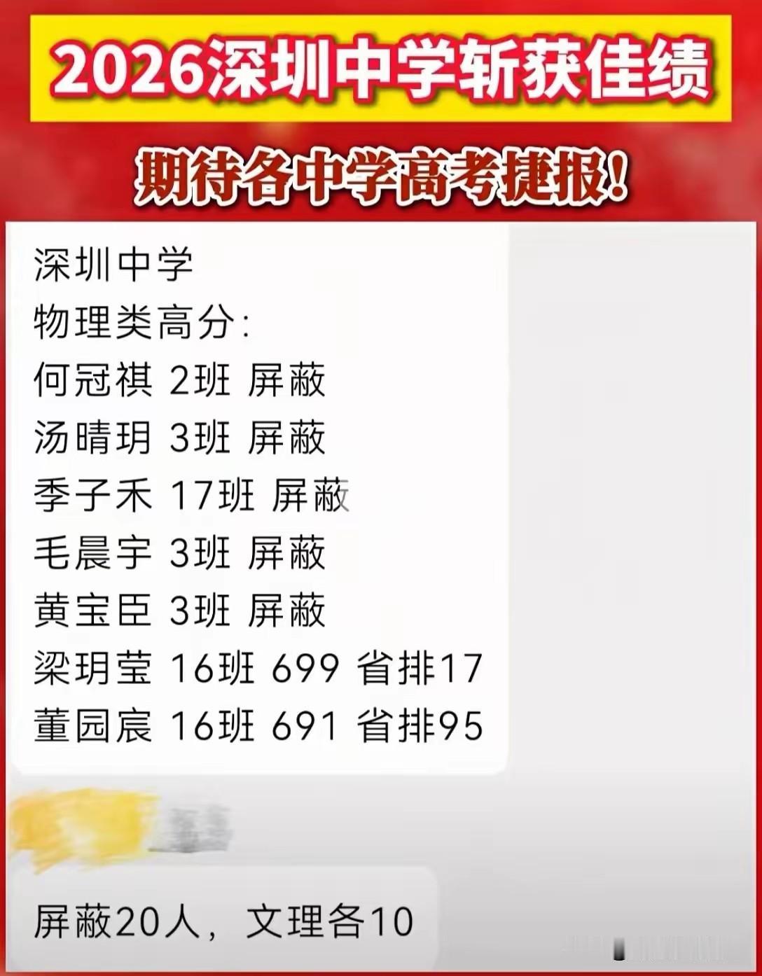 凌晨刷到两条朋友圈，都是家里有考生的亲友发的，内容几乎一样：“成绩已出，不问不说
