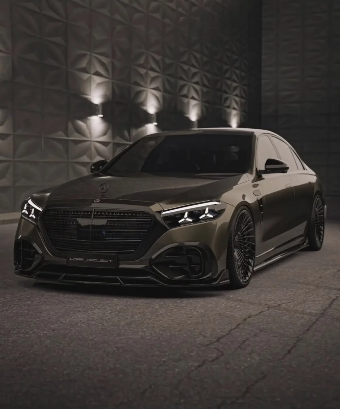 New look of the W223 facelift