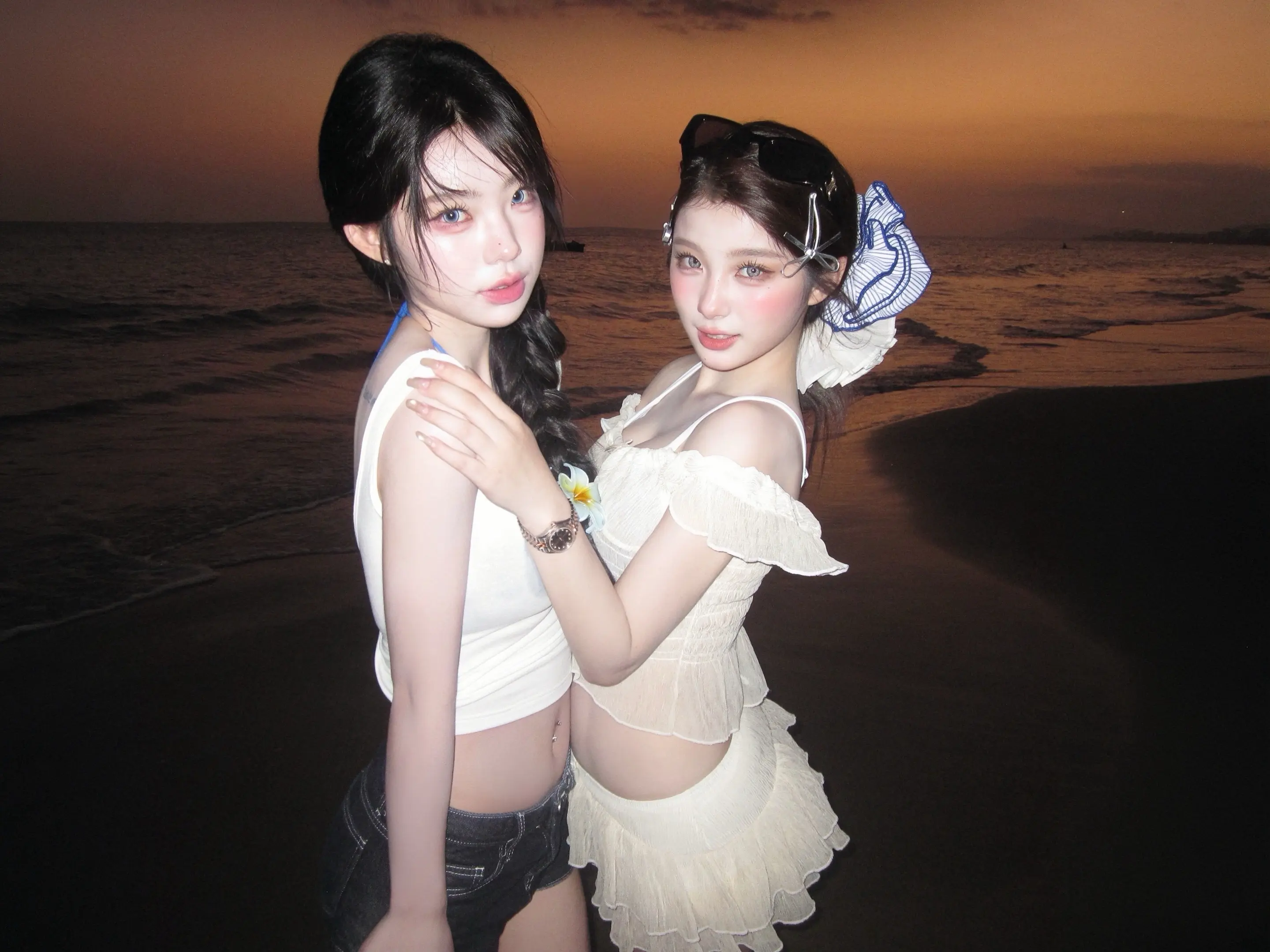 小孙美美你让我感到陌生。