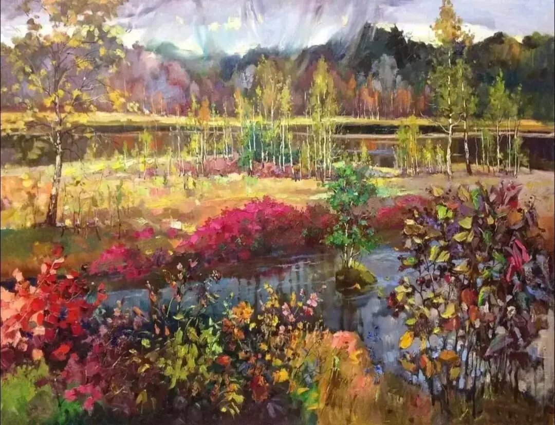俄罗斯画家安德烈·米沙金(AndreyMishagin)油画作品欣赏遇见艺术遇见