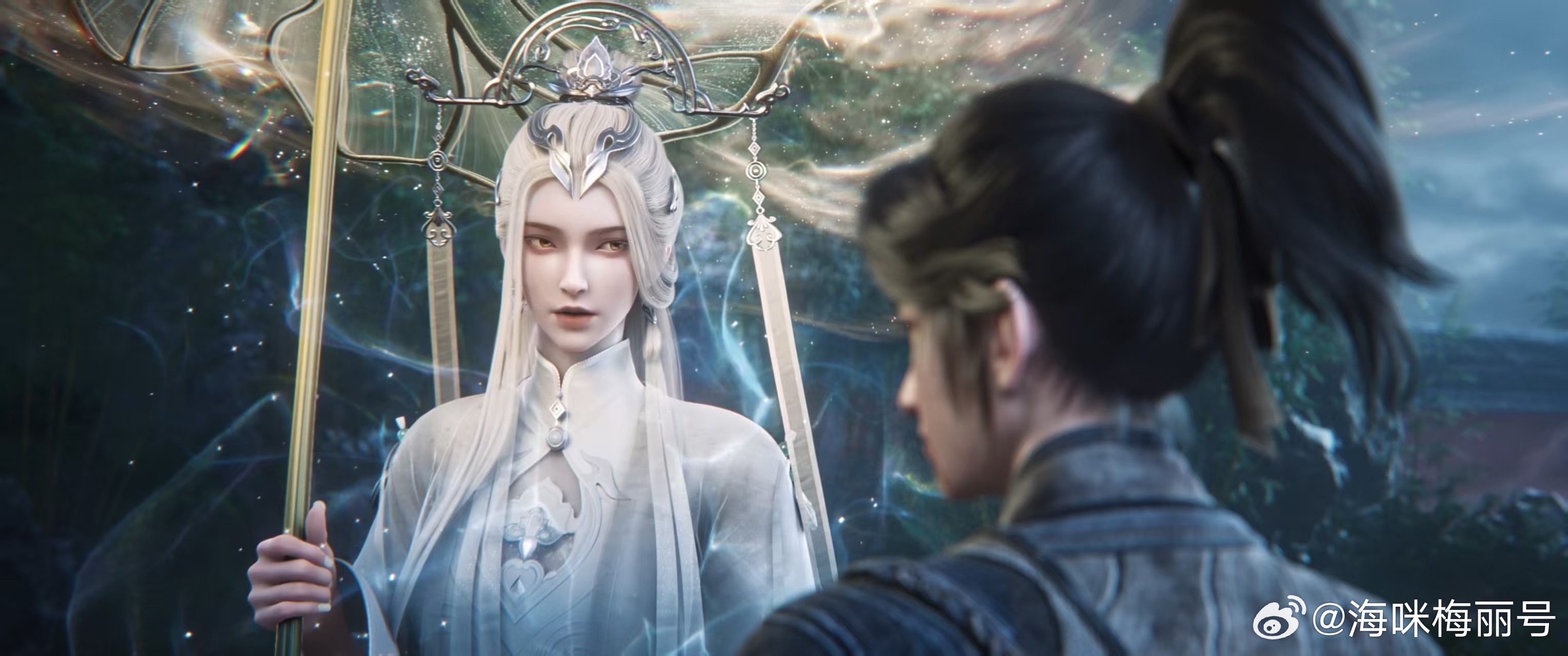 国漫顶级水墨斗法剑来2的水墨斗法是“视觉+文化”双暴击！文圣的水墨成景成字，既有