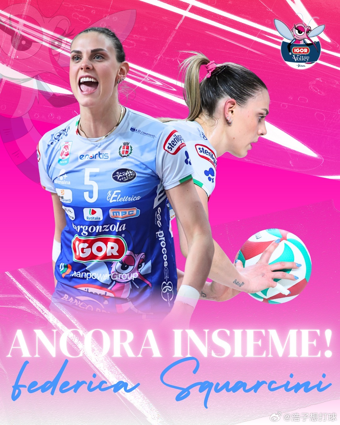 【2026年4月6日排球转会官宣】国际排坛动态国际排坛转会 女排：原意大利国手副
