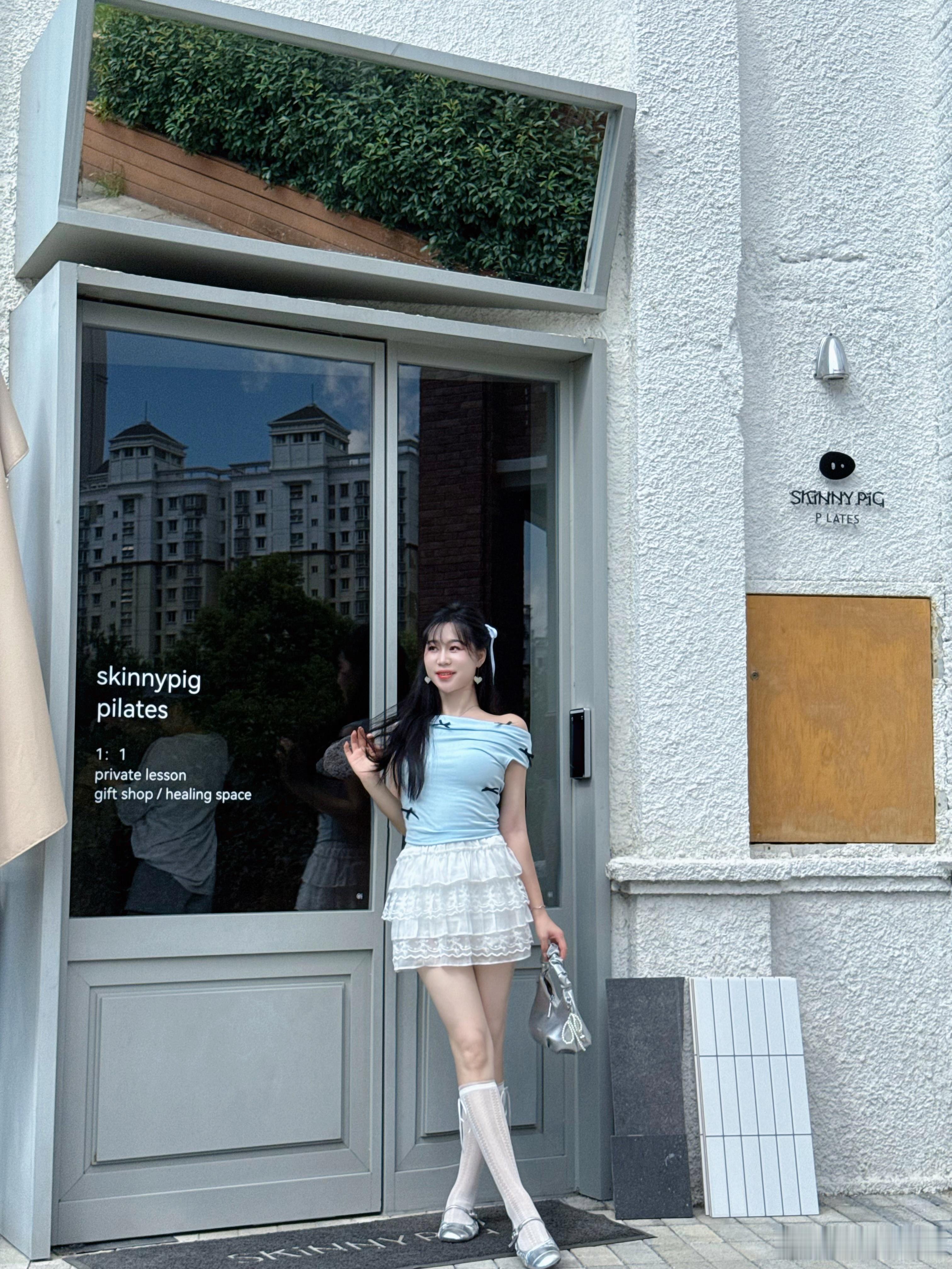 定格周末的快乐🩵👗韩妍曦Hanyx ​​​