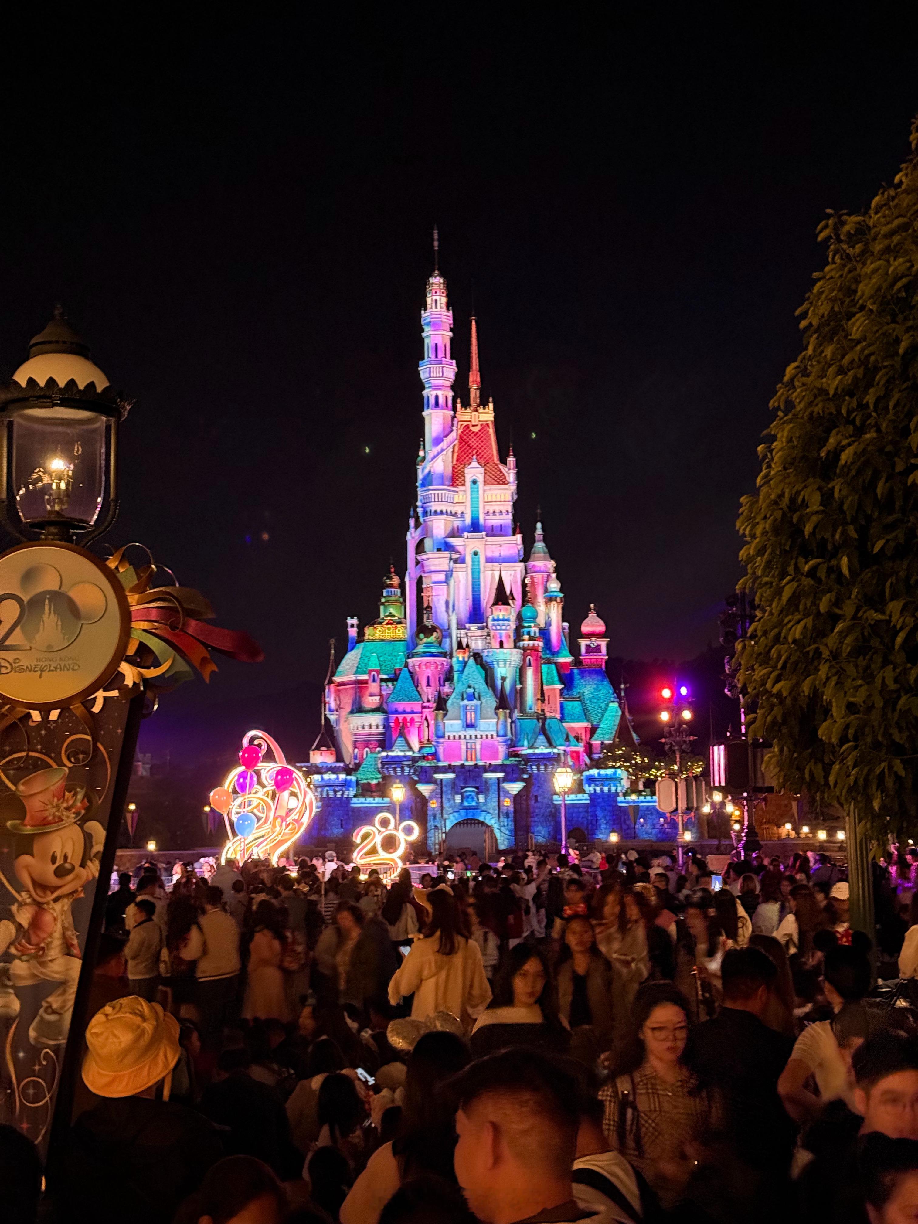 香港迪士尼 20周年的烟花是不一样迪士尼 香港·香港迪士尼樂園