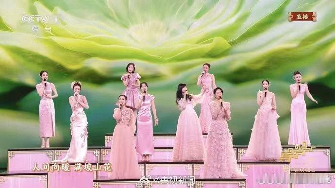 希林娜依高美的好突出希林娜依高突出的美 春晚舞台上希林娜依高美得让人挪不开眼！粉