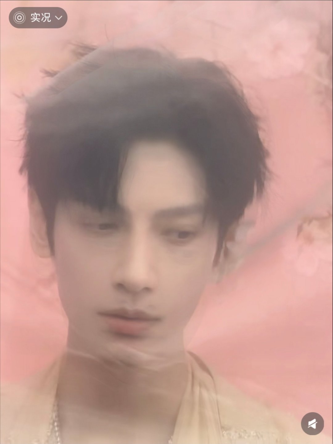 我觉得老公的眼神 看起来好像也对这个纱 深感困惑