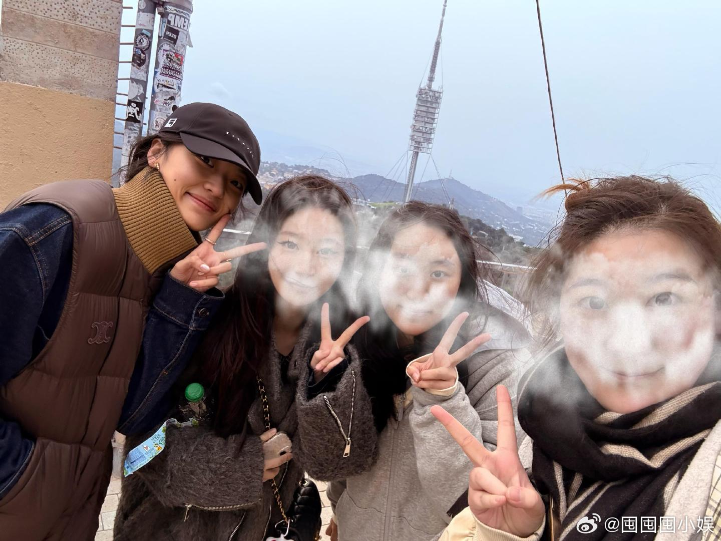 西班牙街头偶遇孙千网友西班牙街头偶遇孙千 网友西班牙街头偶遇孙千，私人行程也愿意