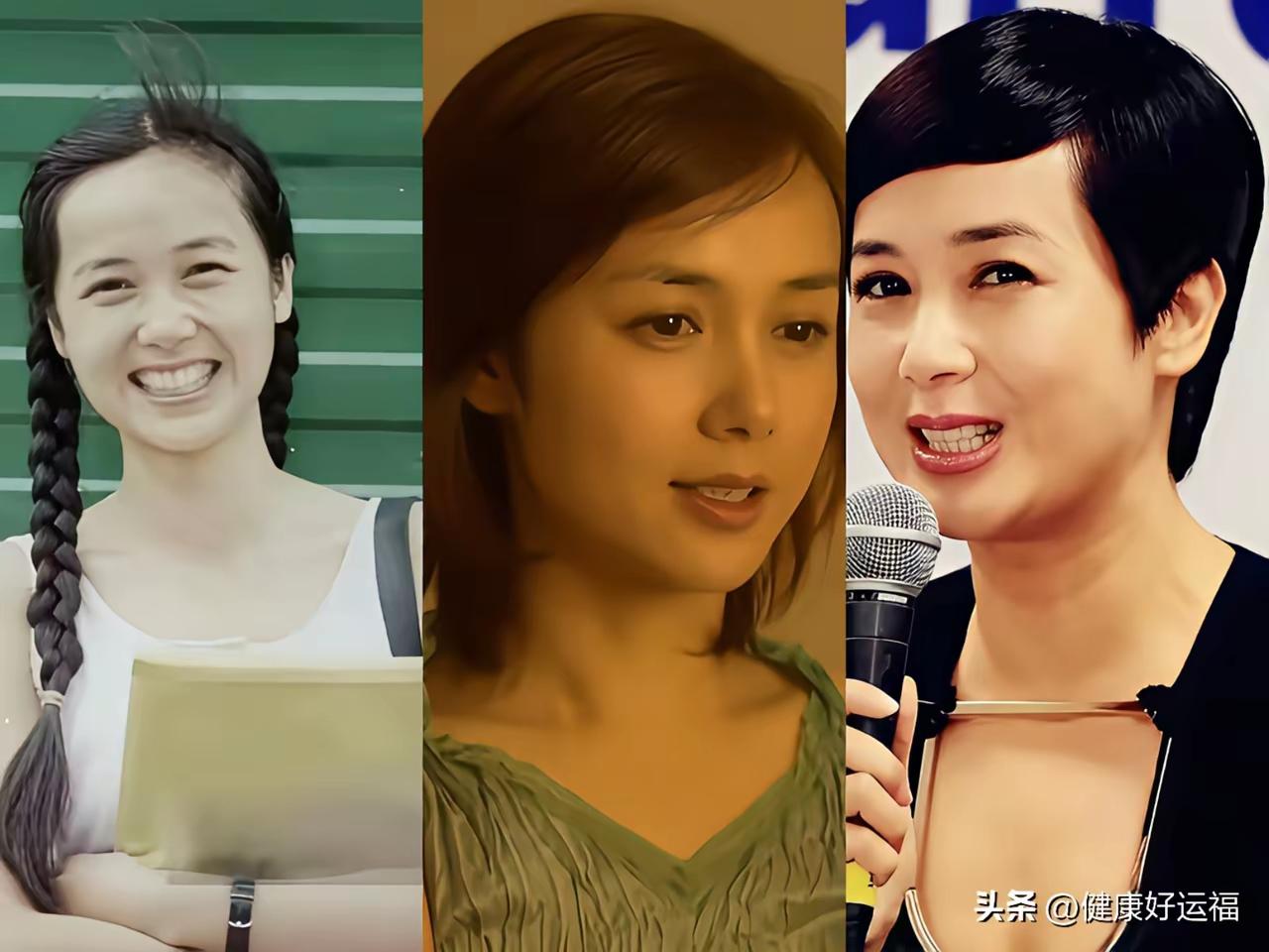 一家都是美女，小时候蒋雯丽没有两个姐姐漂亮[大笑]