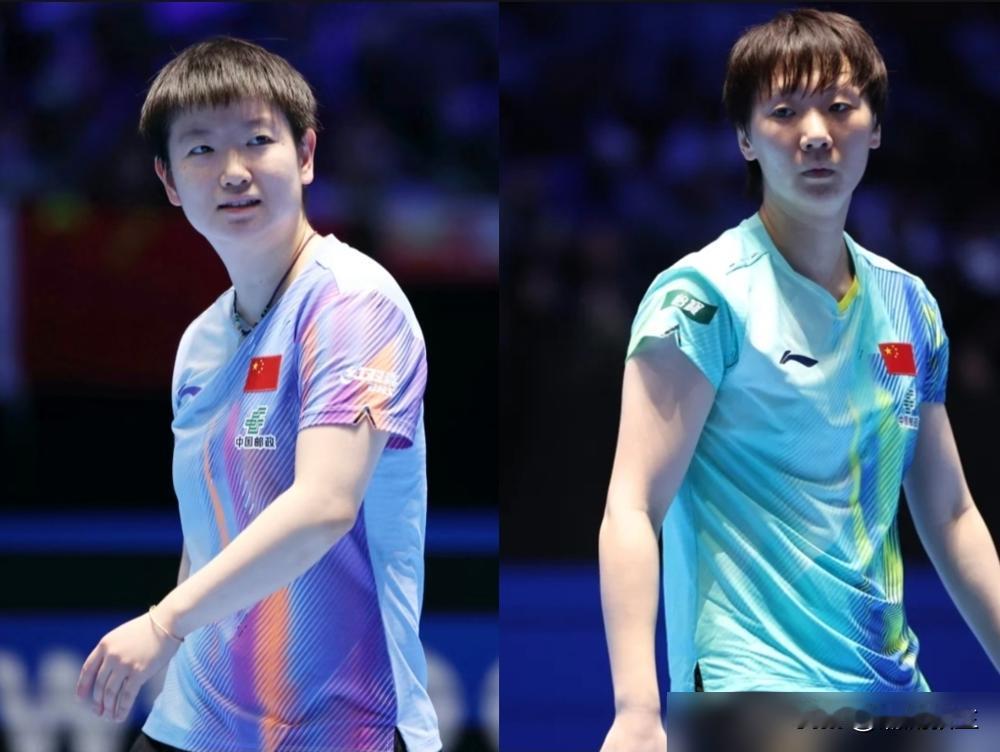 一个球，硬生生从孙颖莎手里抢走，8：7直接给你判成8：8。亚洲杯决赛，就这么玩？