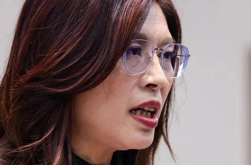 统派不会说“武力侵略”，否则她不是统派

2026年6月，在台岛内活动现场，郑丽
