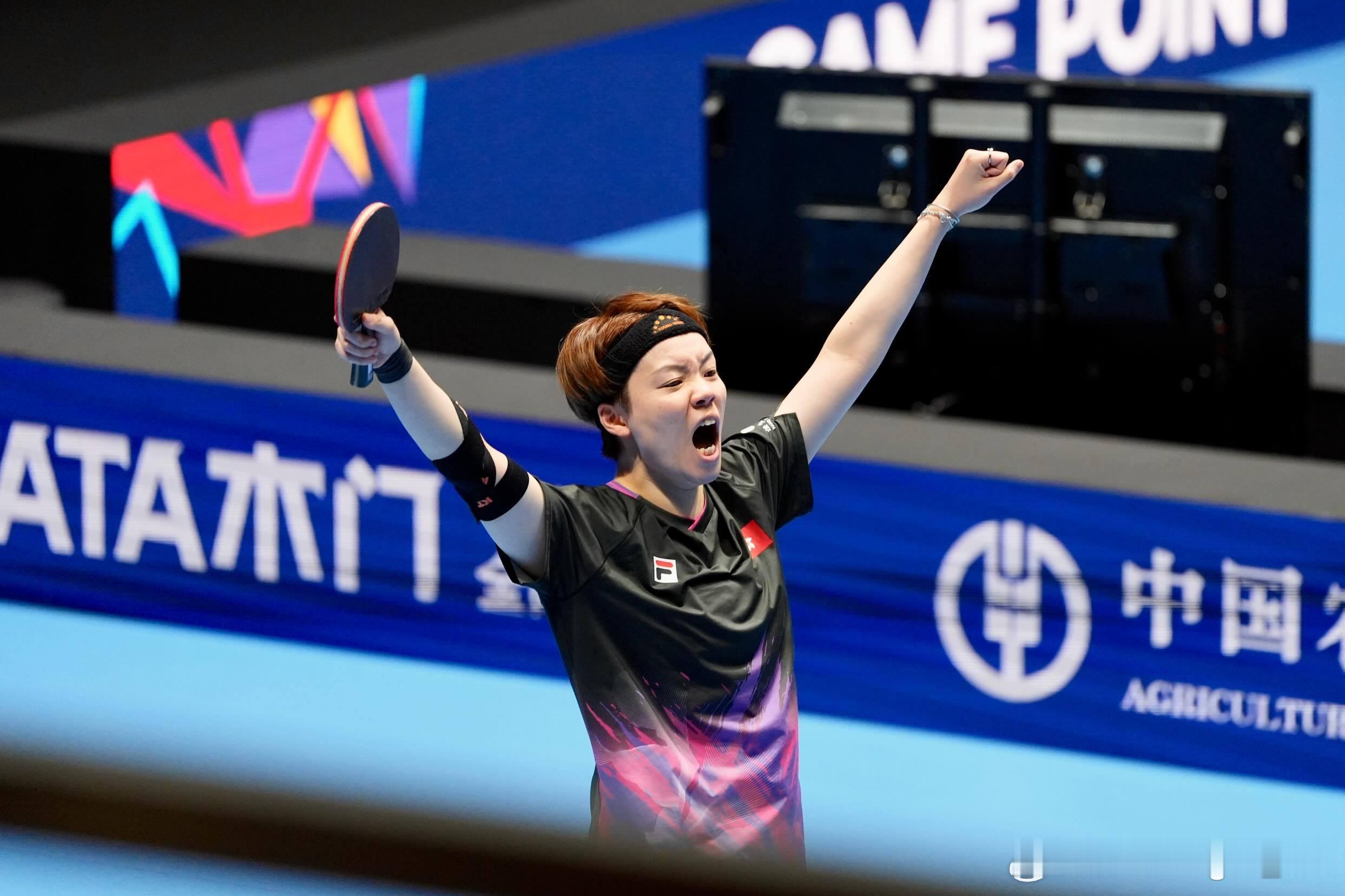 杜凯琹：London World team Championships🏓开心同