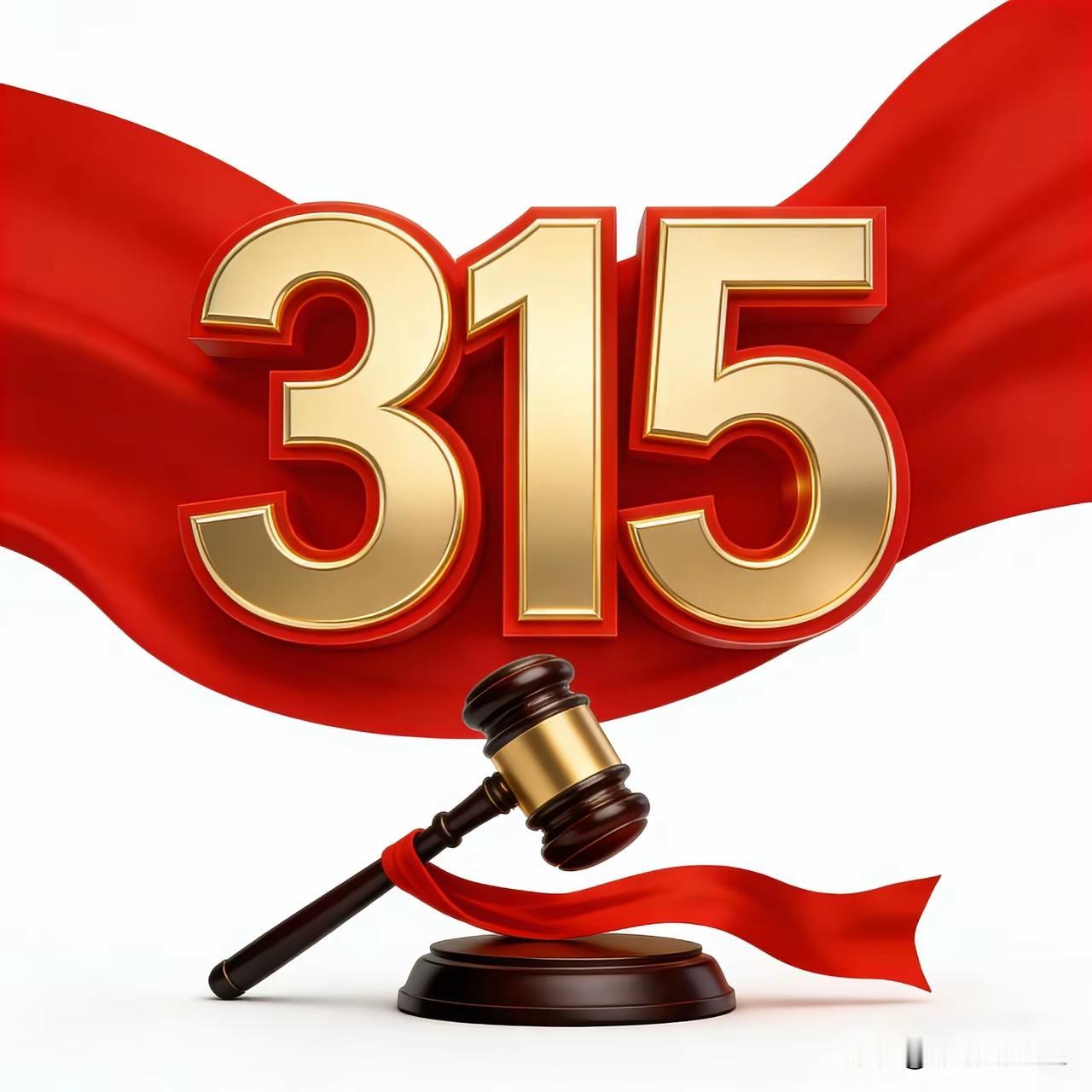 315，把3去掉就要15，每月15号就是打假日，假货，劣质货都给他曝光，一年一次