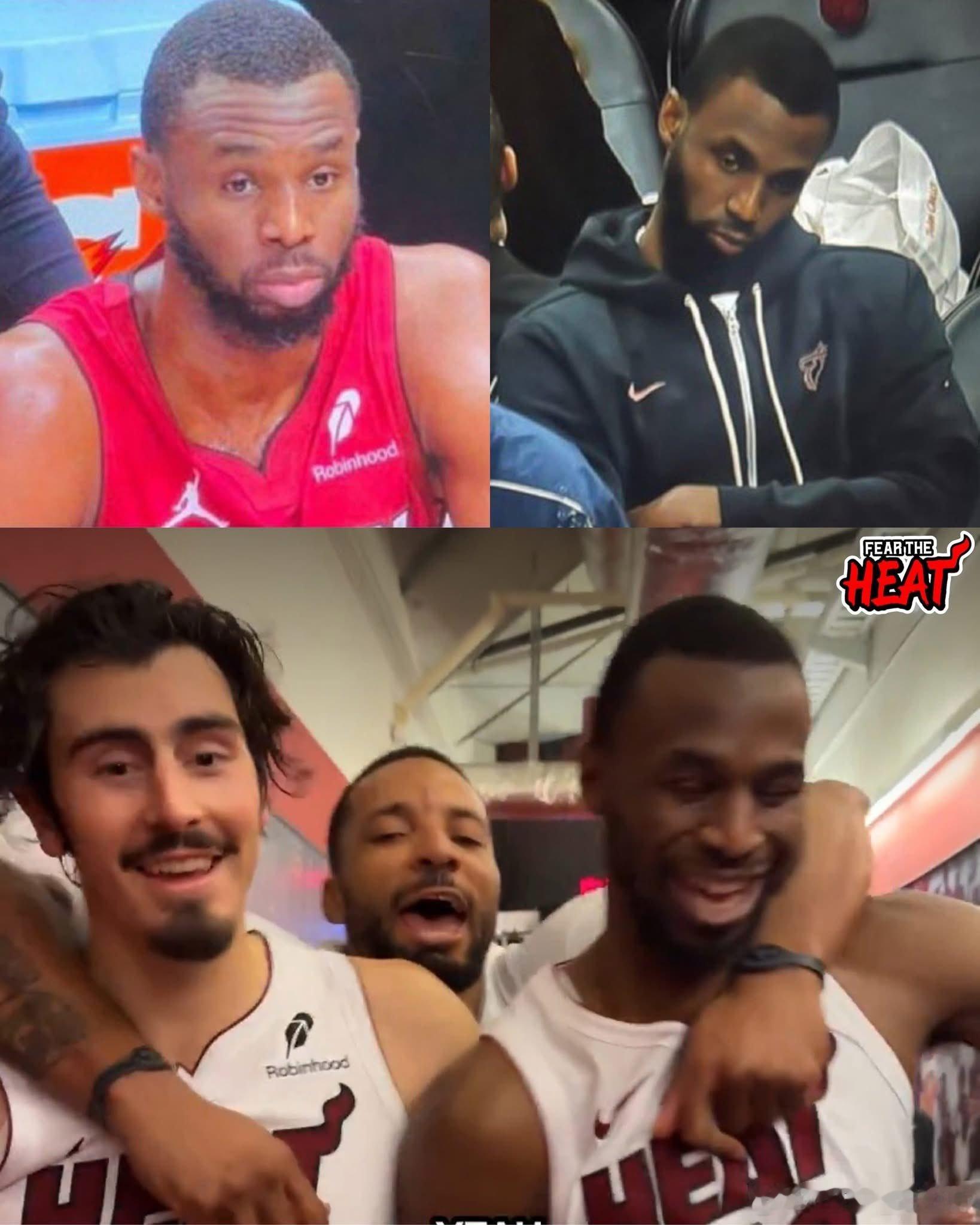 考虑到勇士和热火的近况这两张图有点损了