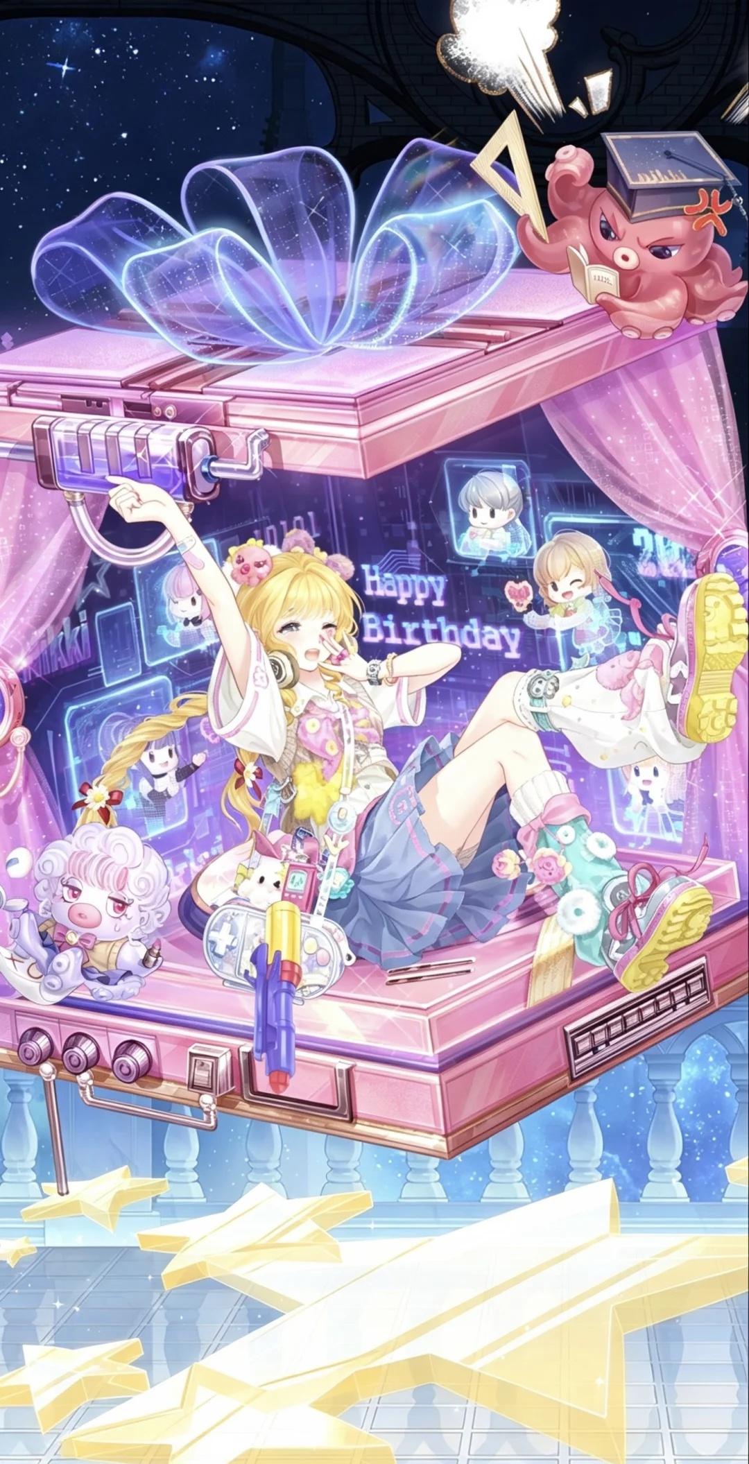 今天的星海☆
星海礼盒里的游戏梦境
我和暖暖开启了梦里的游乐园小游戏。
巨型粉色