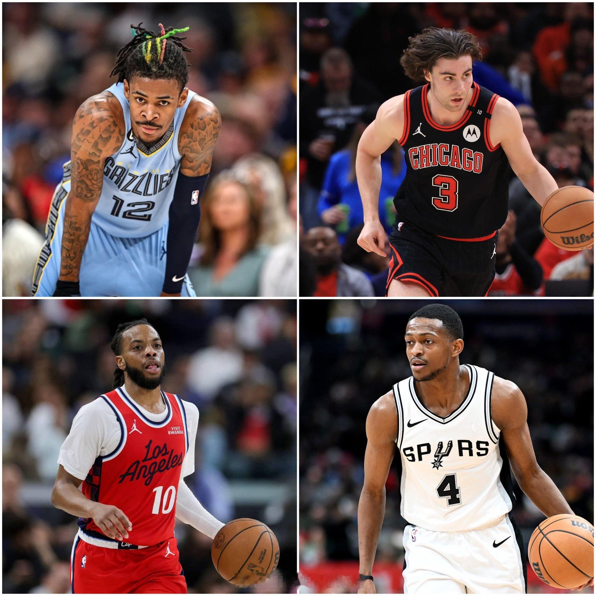 一言难尽的4位球员，你觉得谁是最好的[疑问]nba ​​​