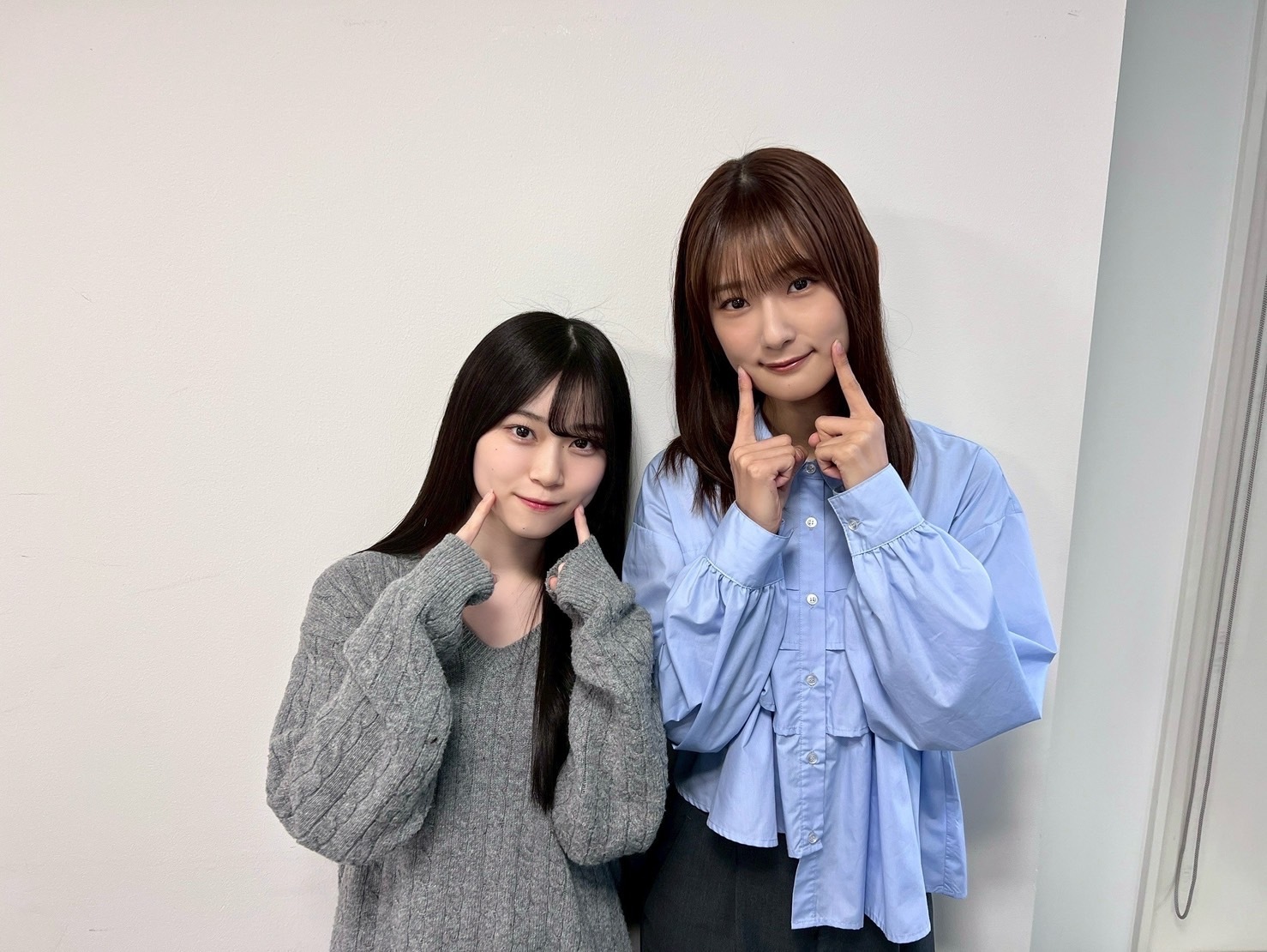 井上梨名山下瞳月 　  　　　櫻坂46こち星 ​​​