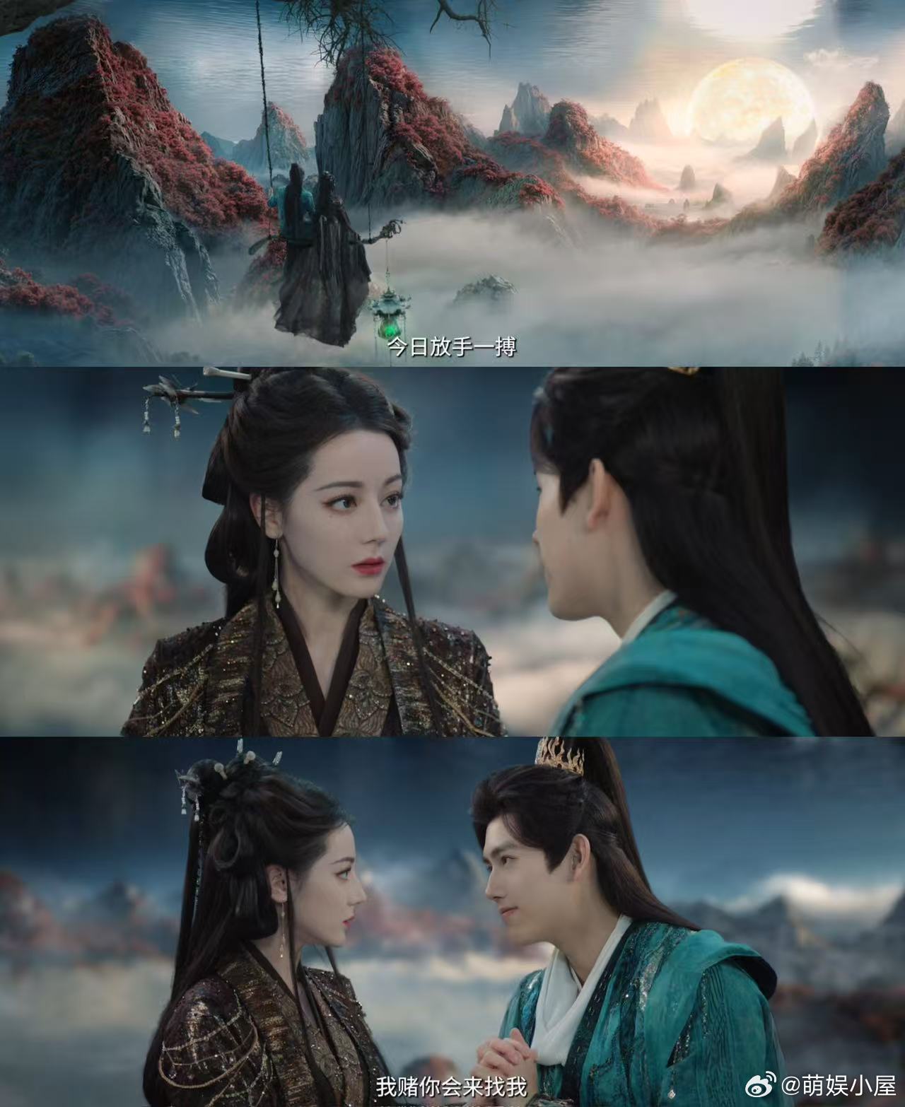 迪丽热巴说陈飞宇很会撒娇 我真的要被《白日提灯》甜疯啦😜！迪丽热巴说陈飞宇很会