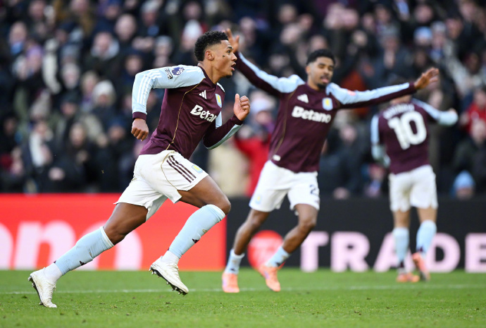 阿斯顿维拉3比1诺丁汉森林 沃特金斯破门，麦金梅开二度，维拉主场3-1击败森林，