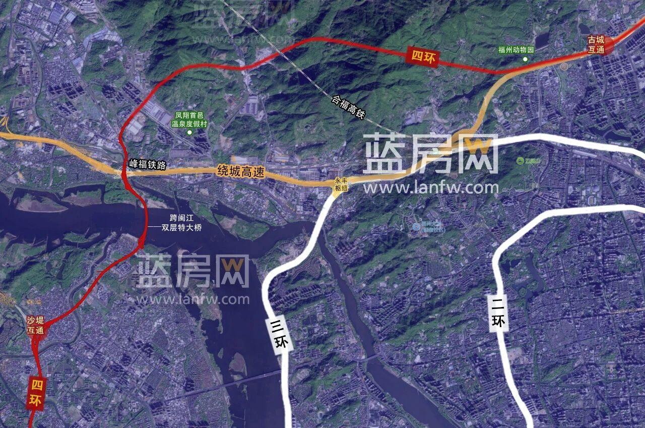 总投资逾98亿！福州“四环”待建段招标！拟建跨闽江双层特大桥

8月5日，作为“