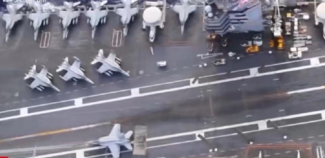 打击霸权的机会来了，仅有一次，可能以后不会再有。
美国的福特号航母进兵中东与林肯