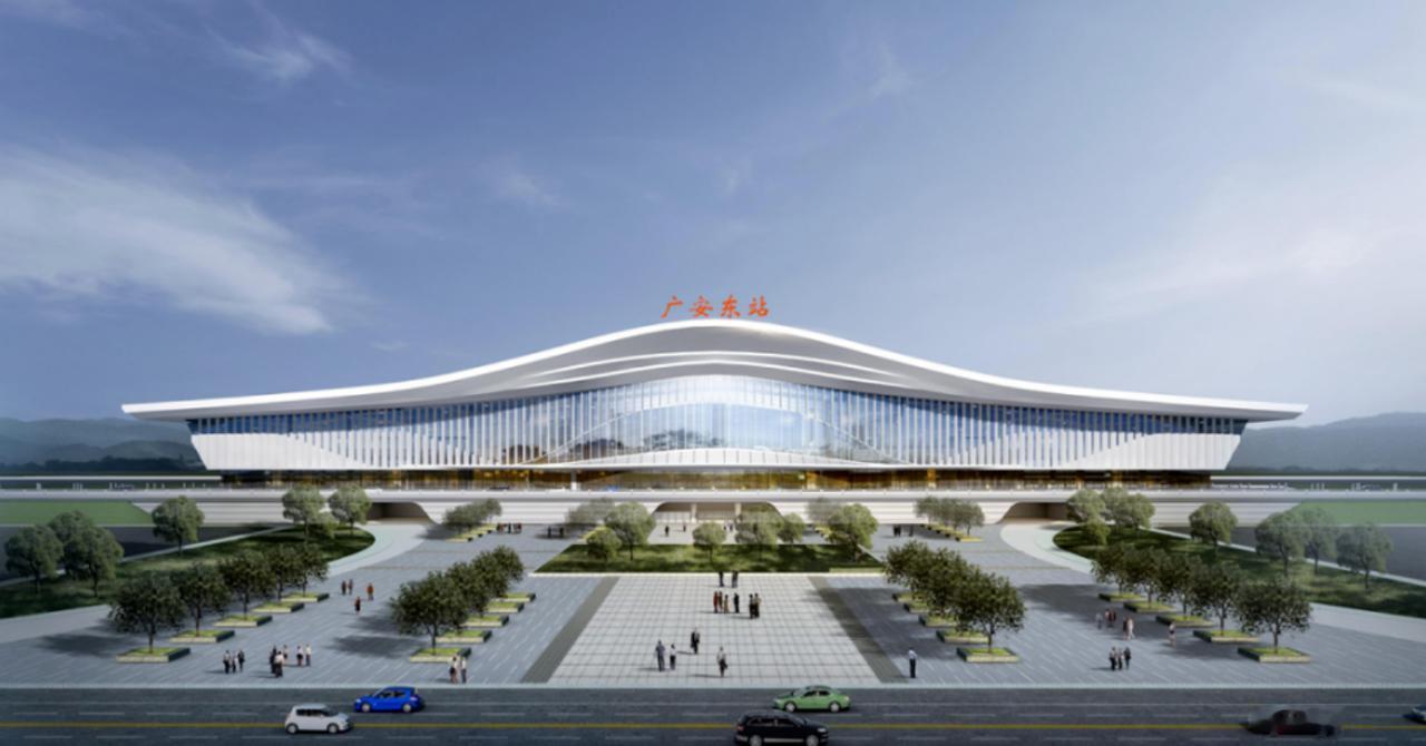 8月6日11时08分，广安华蓥市明月镇那边传来一声“对上了”——西渝高铁康渝段广