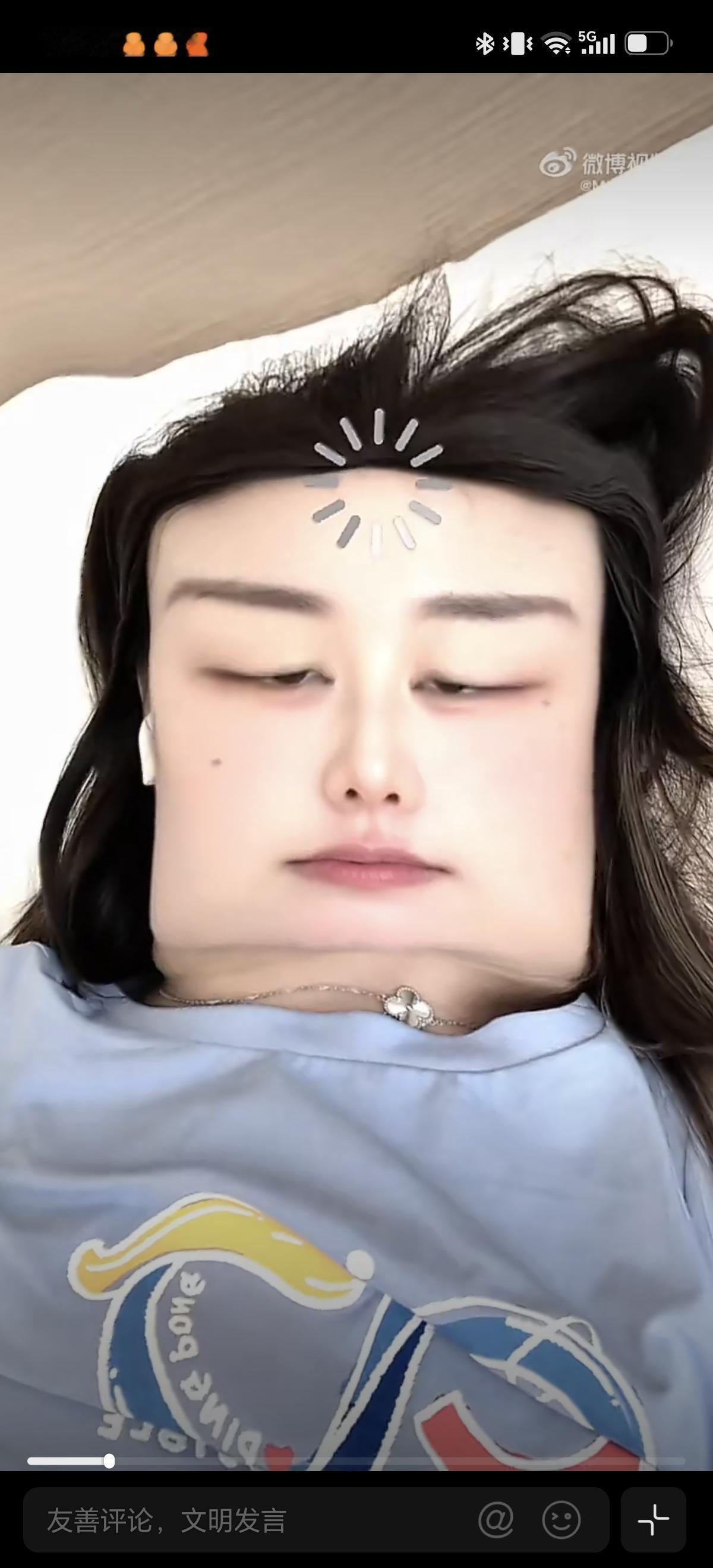 8月27日陈幸同拍摄抽象视频，感觉他还是个搞笑女。最近国乒在上海封训，这是下训在
