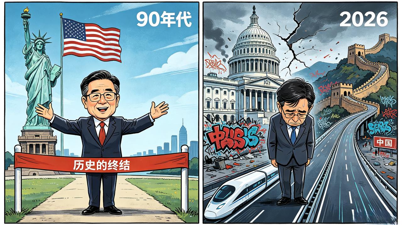 全球学界大地震｜西方制度祖师爷福山亲口认错：西方自由民主制度彻底破产，中国制度才