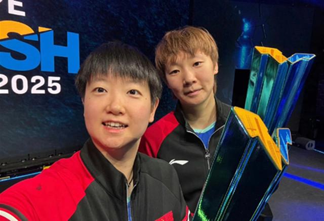 莎莎和曼昱，又是你们两个！

全运乒乓女单决赛，海产姐妹再相遇，莎莎半决赛战胜了