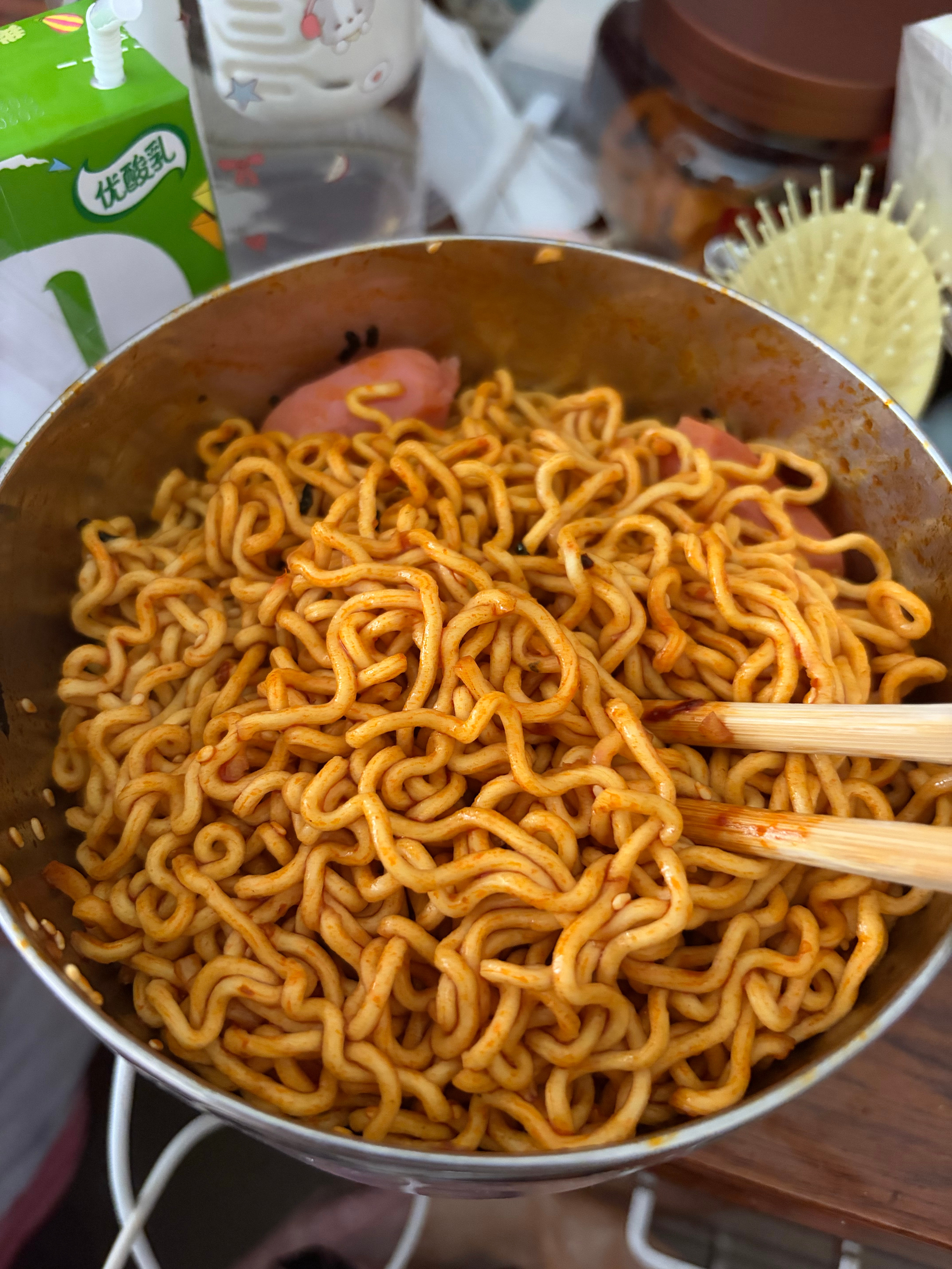 火鸡面 太美味了 