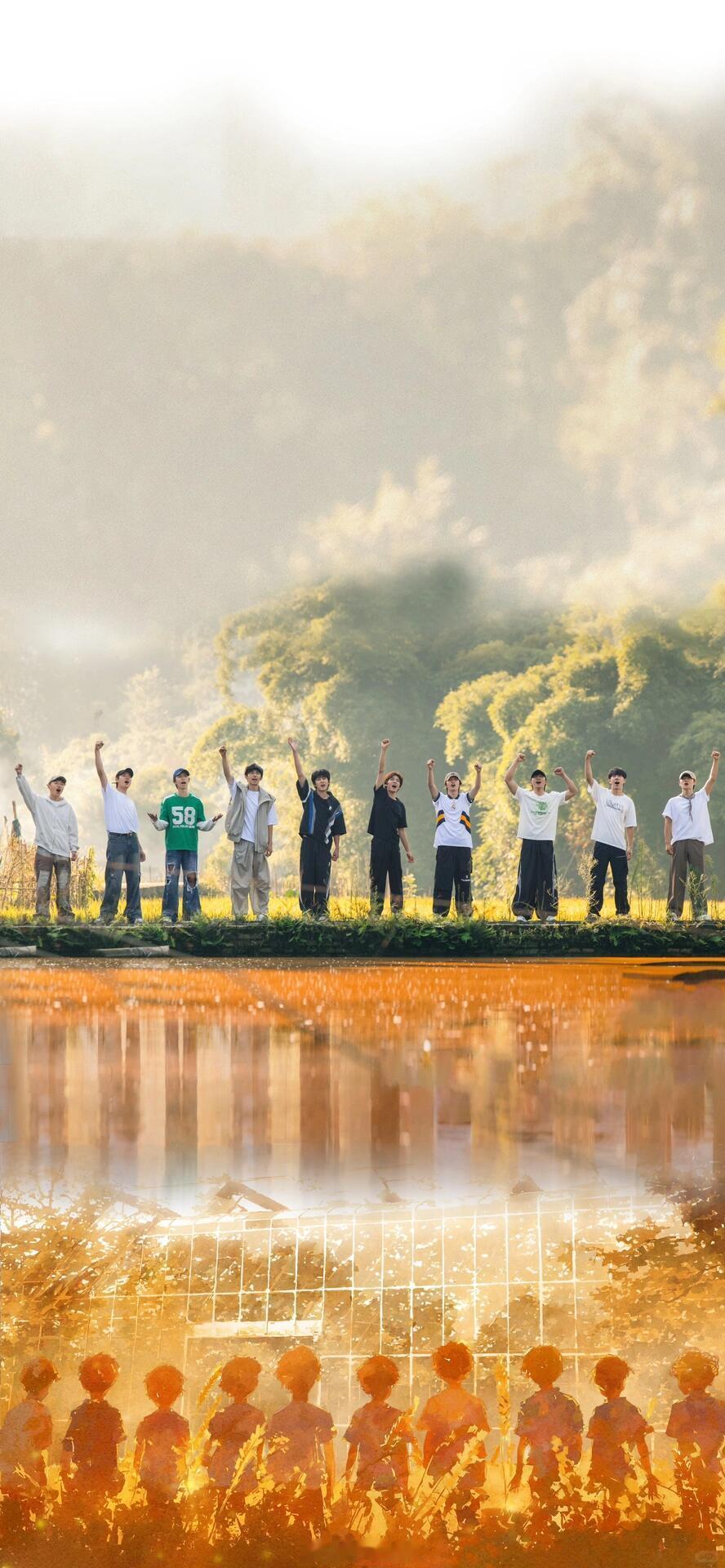 这一张张看的时候笑得合不拢嘴但反复回味还是会落泪，太幸福了，幸福得很真实。每个的