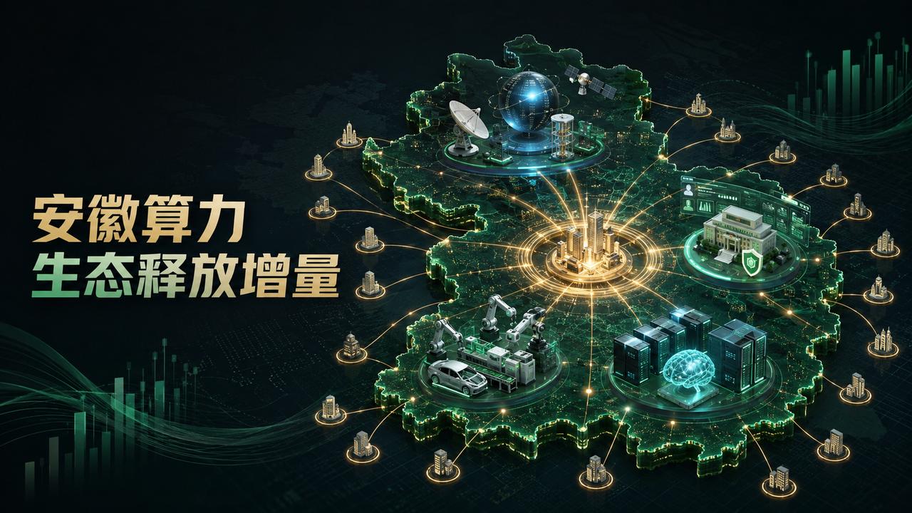 百家企业、四类场景，安徽算力生态释放了哪些增量？
看算力产业，过去市场容易盯着芯