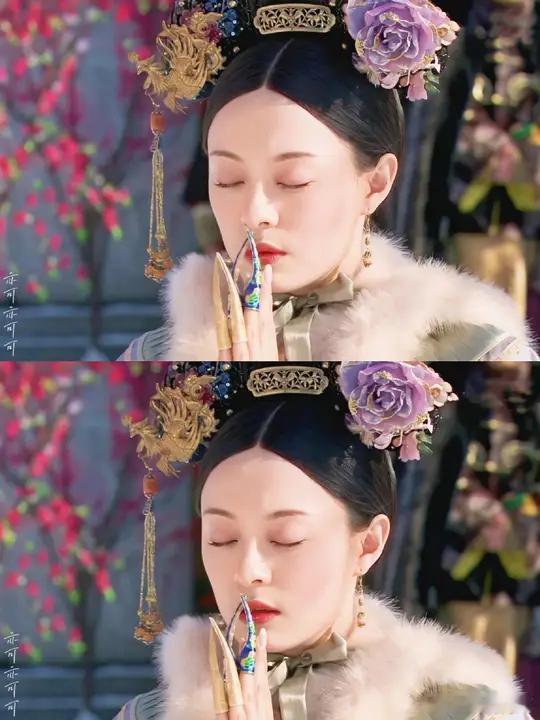 孙俪儿子画个妆直接能演甄嬛了 一看就是遗传了孙俪的高级感五官，尤其是眉眼之间的神