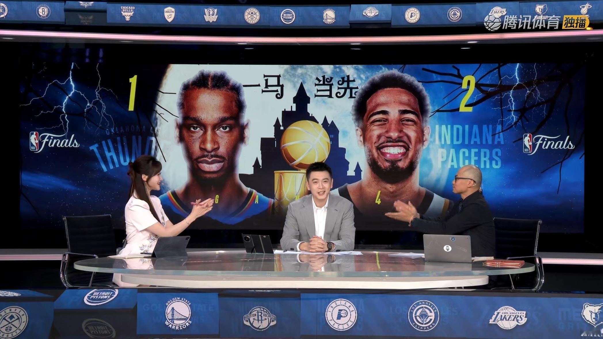 杨导开始解说NBA总决赛第四场了辽宁男篮 ​​​
