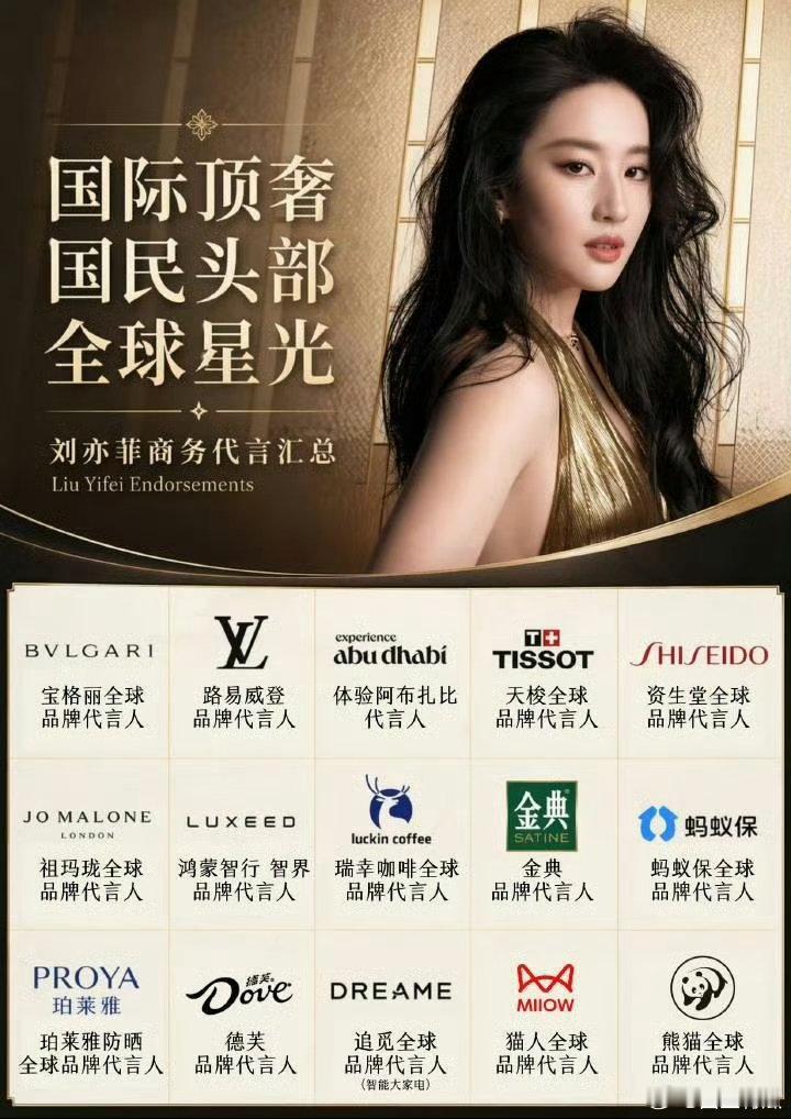 刘亦菲的商业价值还用质疑？ 