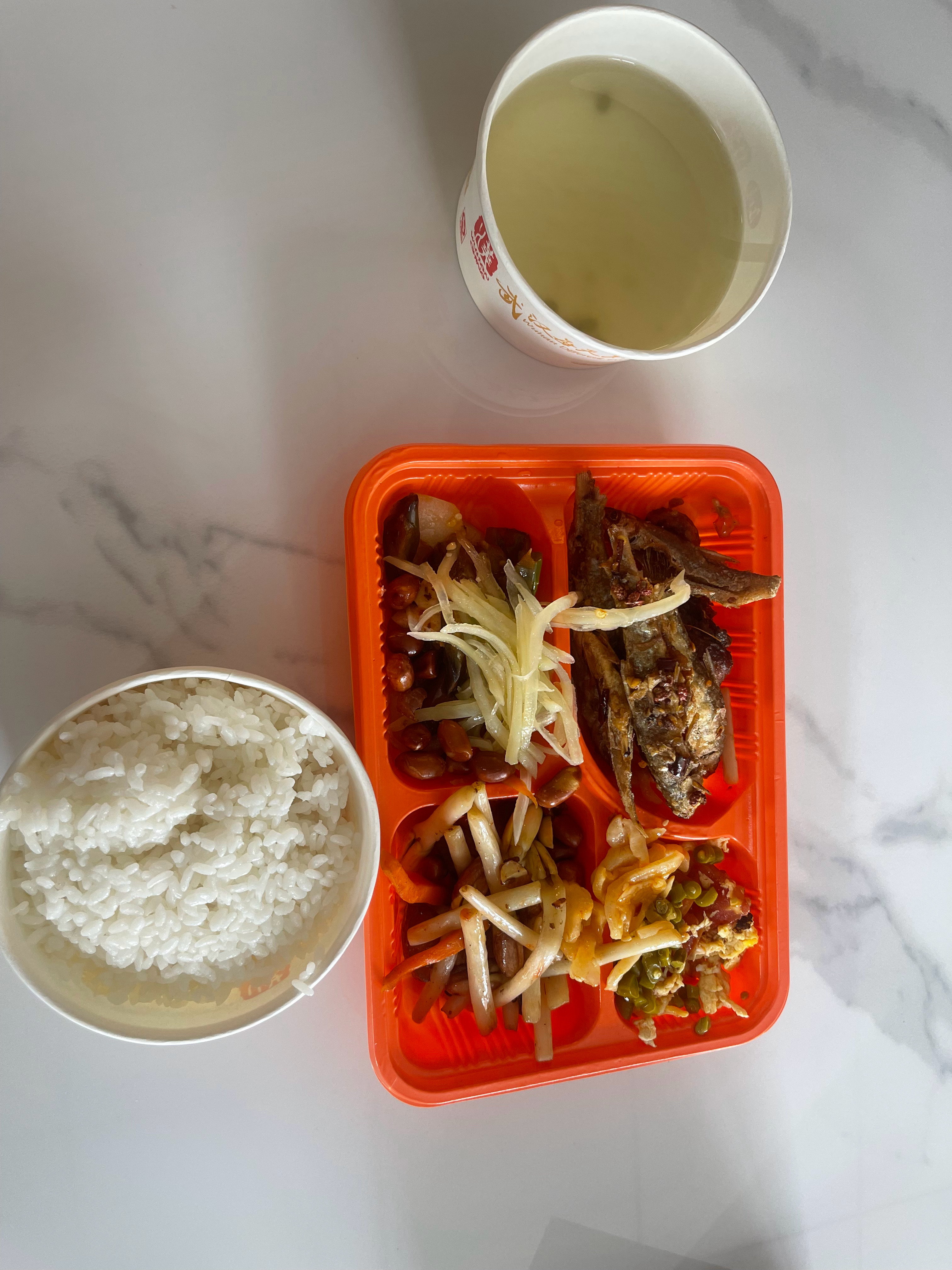 15元的中餐，早餐中餐一起解决#生活手记#  ​​​