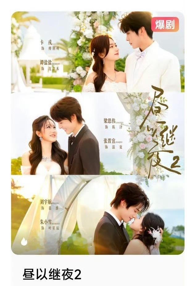 《昼以继夜2》9582回本无望卡戎X梁思伟X张晋宜X谭盐盐X刘宇航X朱晓雪他们六