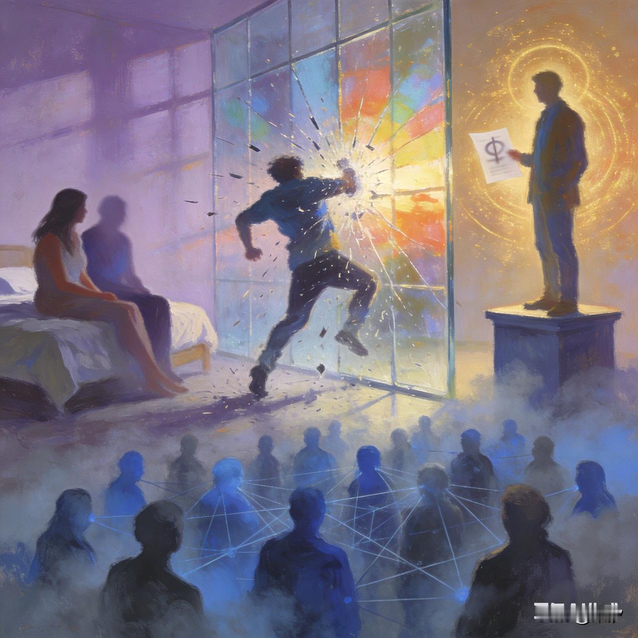 《怜悯与敬畏》
       原创 | 東汐

有些人病了
四十多年同床
从未触