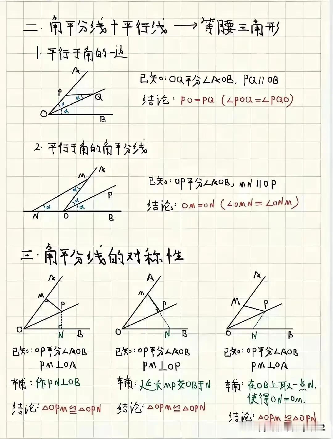 初中数学全等三角形9大模型总结