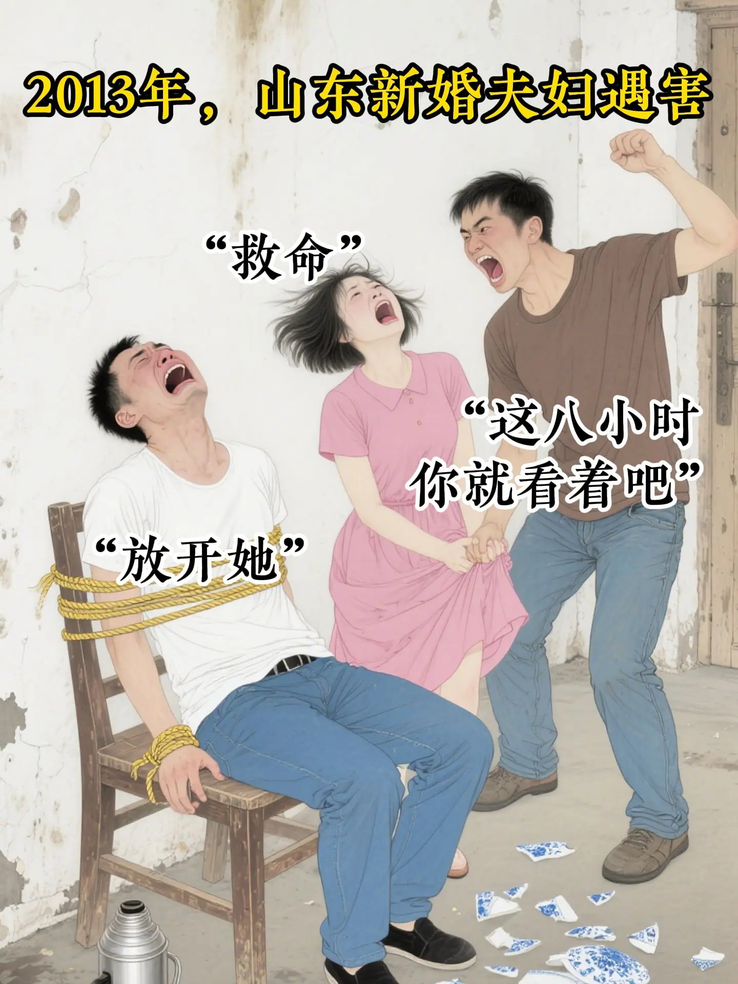 四个恶魔毁掉了原本幸福的家庭。